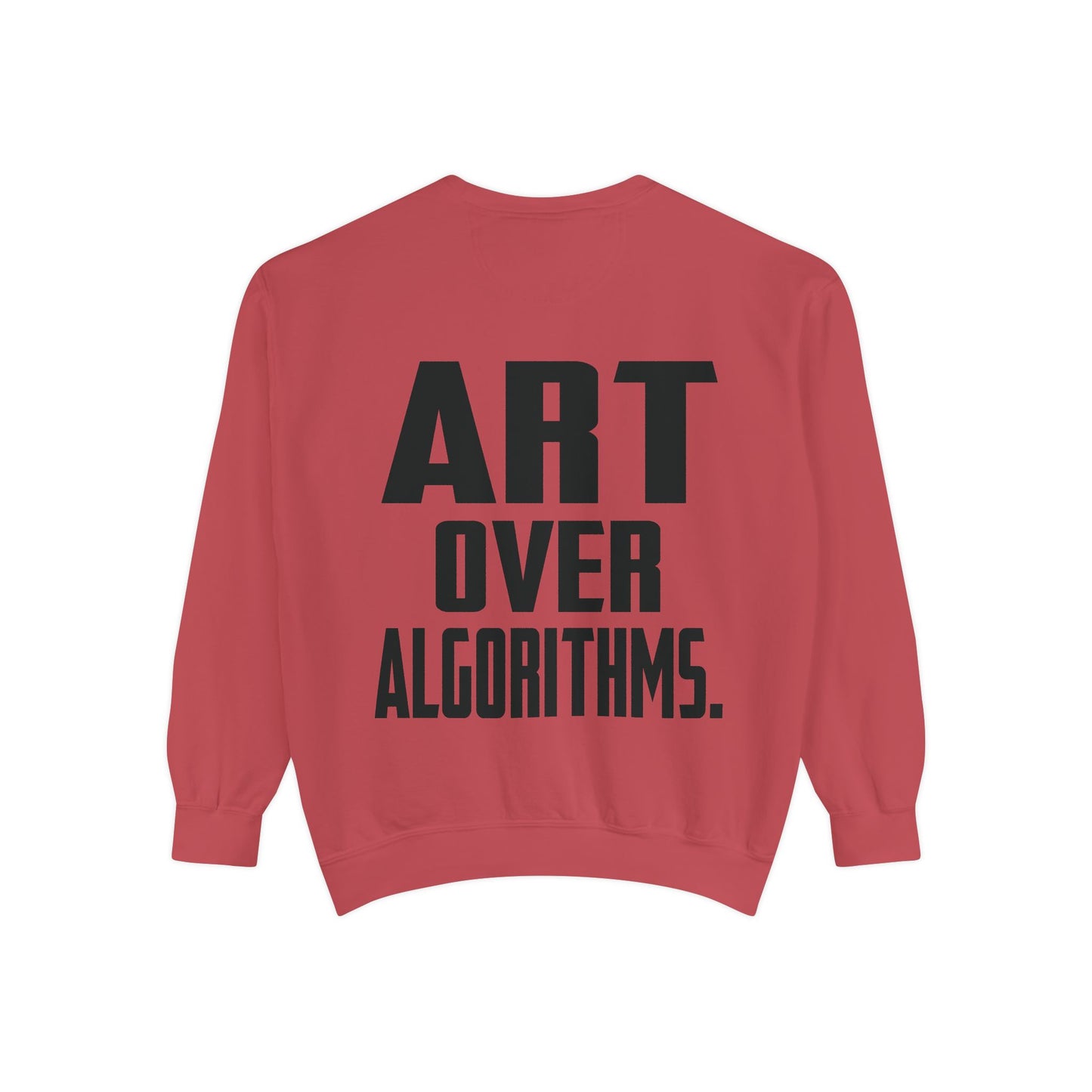 Art Over Algorithms — Graphic Statement Crewneck sweatshirt from OurNaturalState.