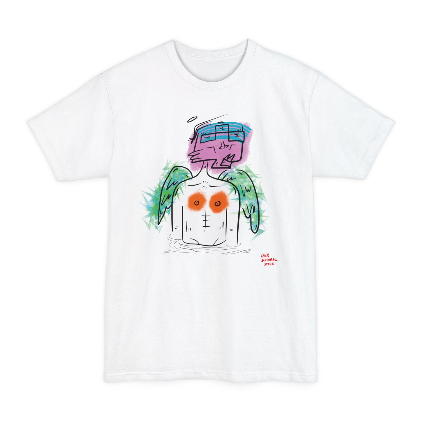 Kungfu chicken - Unisex Tall Beefy-T® T-Shirt from OurNaturalState.