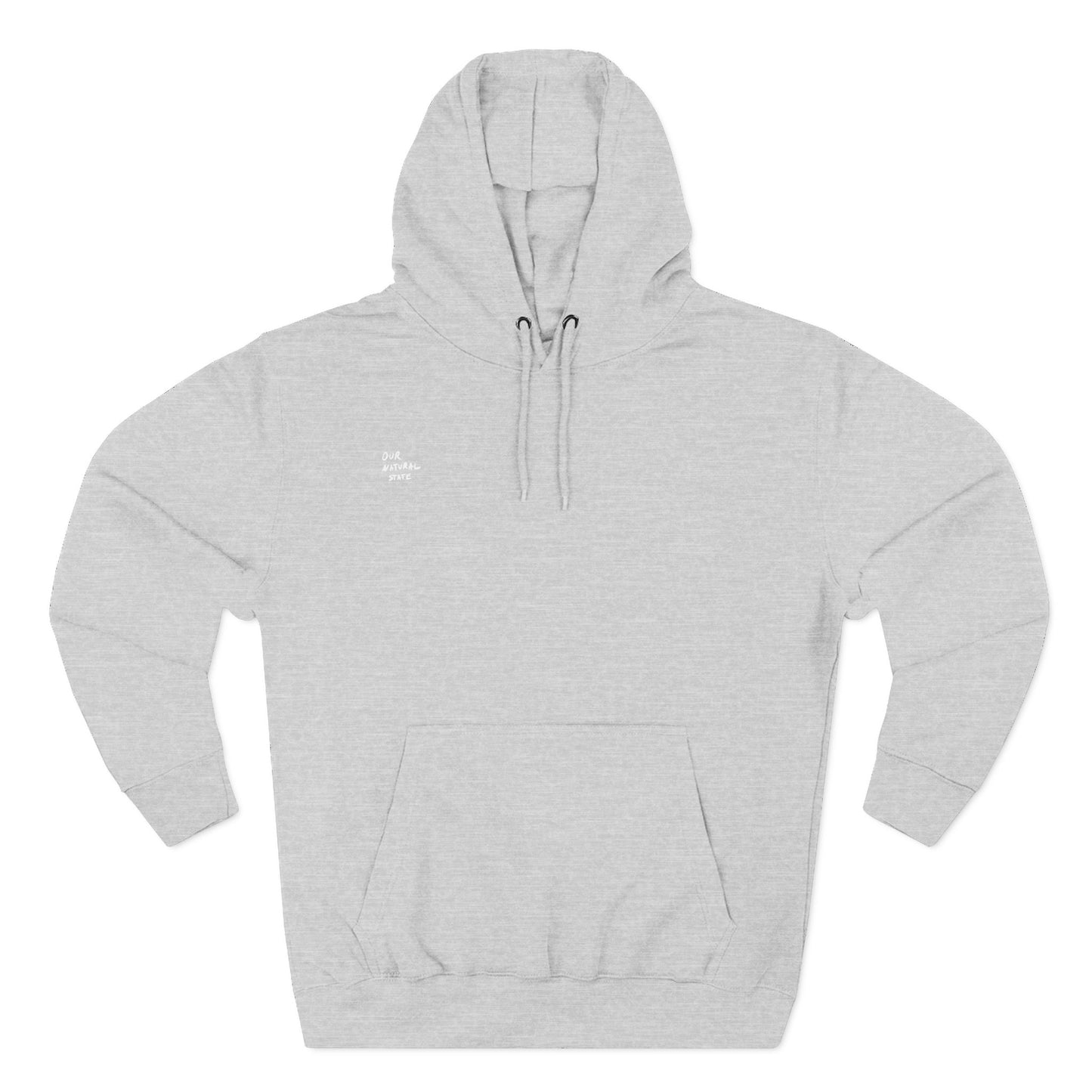 Free to be who you are. - Cozy Fleece Hoodie for Playful Spirits, Perfect for Relaxing, Casual Wear from OurNaturalState