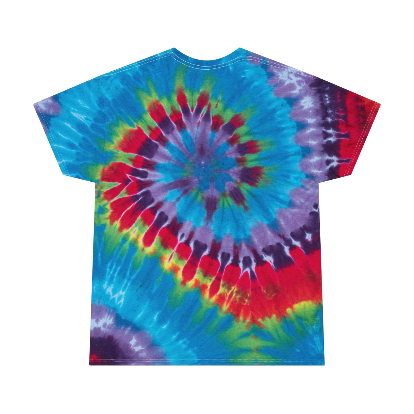 Fans -only - Spiral Tie Dye Tee, Colorful Casual Wear for Festivals, Summer Vibes, Gift for Teens, Boho Style, from OurNaturalState.