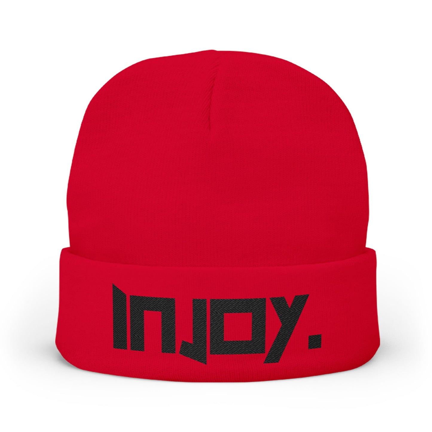 INJOY. - Embroidered Knit Beanie Cozy Beanie from OurNaturalState.