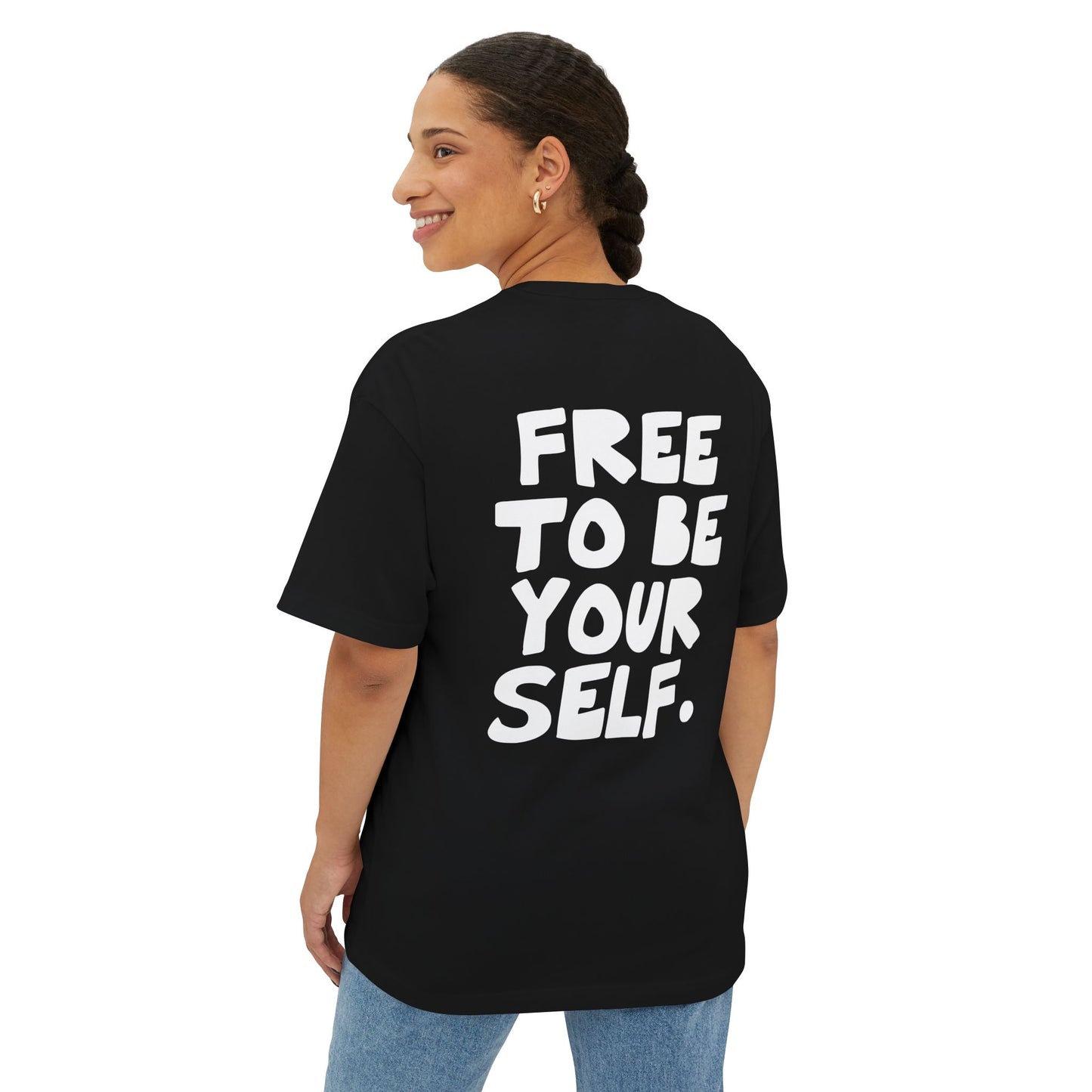 Free to be yourself- Unisex Inspirational T-Shirt, Empowering Message for Self-Expression, Casual Wear, Positive Vibes, Everyday Comfort from OurNaturalState.