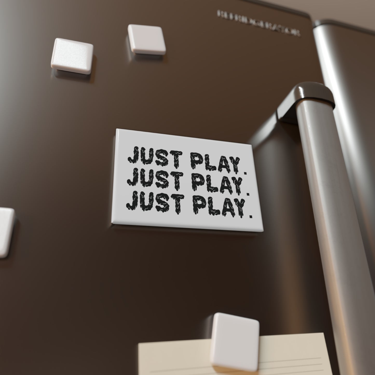 Just Play - Button Magnets, Fridge Decor, Gift for Kids, Art Playroom Decor, Games Room Essentials from OurNaturalState.