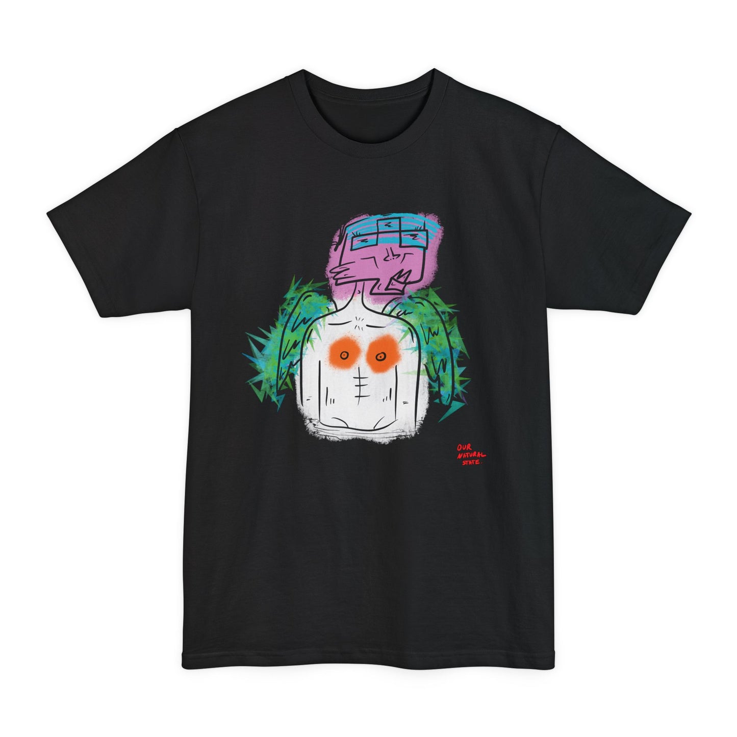 Kungfu chicken - Unisex Tall Beefy-T® T-Shirt from OurNaturalState.