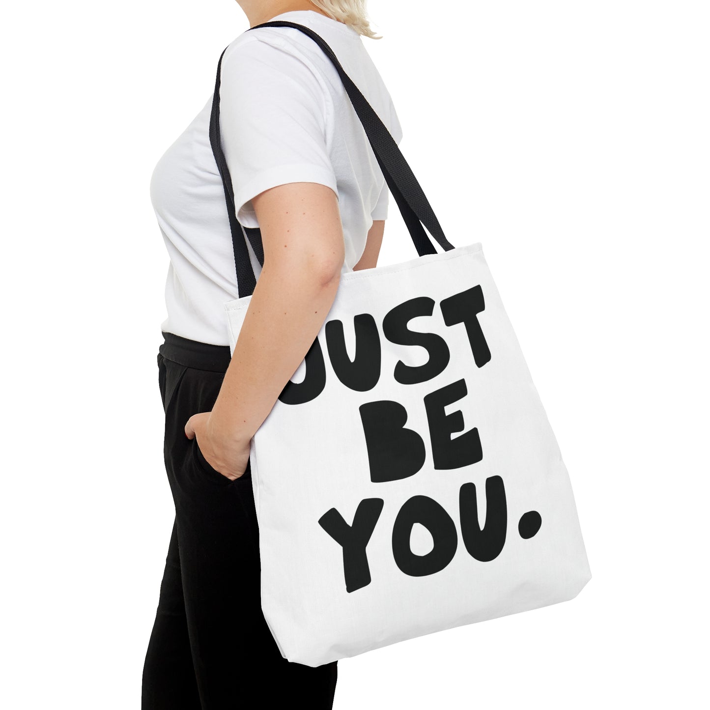 Just be you. - Tote Bag (AOP) from OurNaturalStateOfBeing