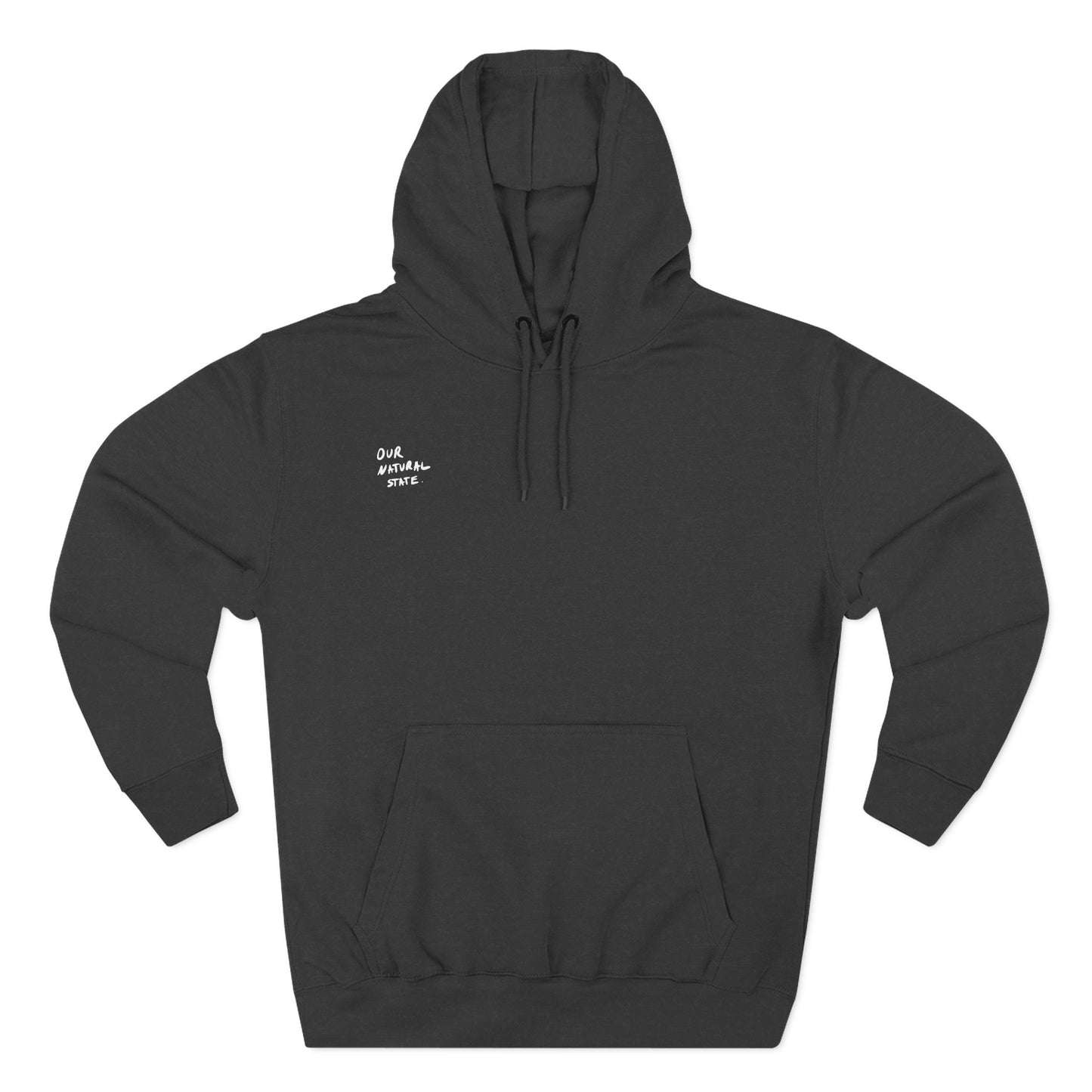 Just be you - Three-Panel Fleece Hoodie from OurNaturalState.