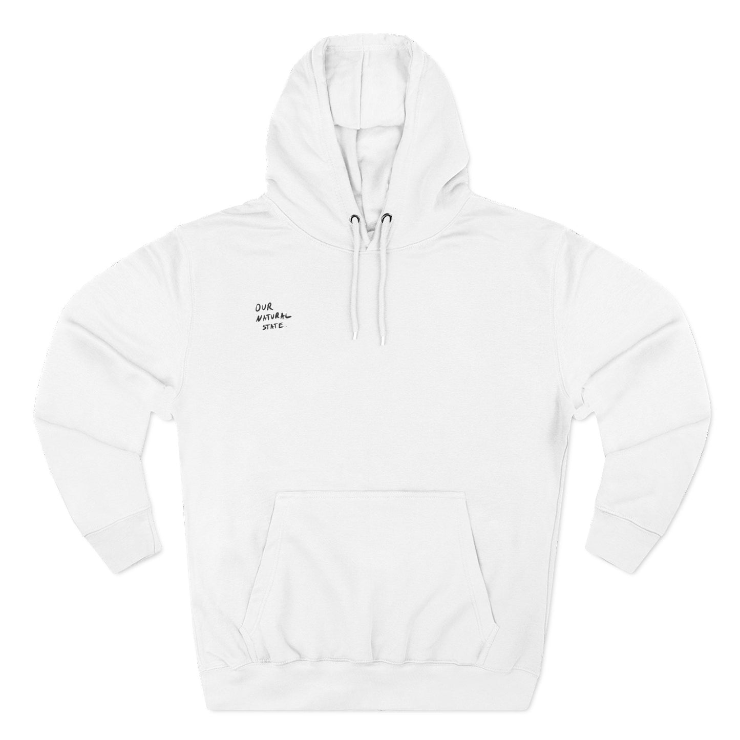 Free to be who you are. - Cozy Fleece Hoodie for Playful Spirits, Perfect for Relaxing, Casual Wear from OurNaturalState