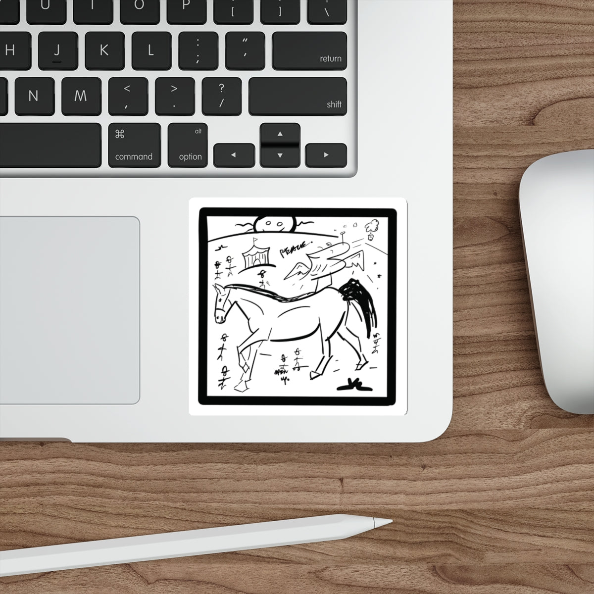 A ride to remember- DieCut Stickers, Horse Lover Gifts, Art Stickers for Journals from OurNaturalState.