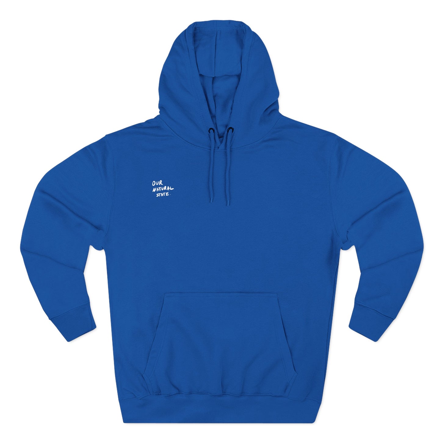 Just be you - Three-Panel Fleece Hoodie from OurNaturalState.