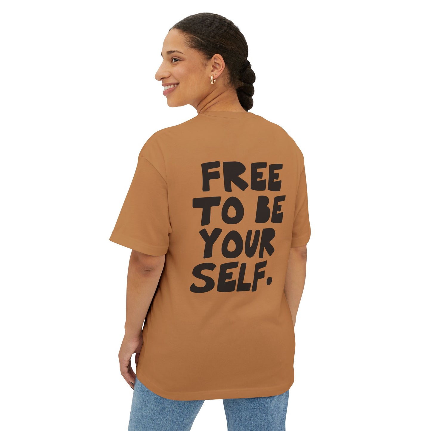 Free to be yourself- Unisex Inspirational T-Shirt, Empowering Message for Self-Expression, Casual Wear, Positive Vibes, Everyday Comfort from OurNaturalState.