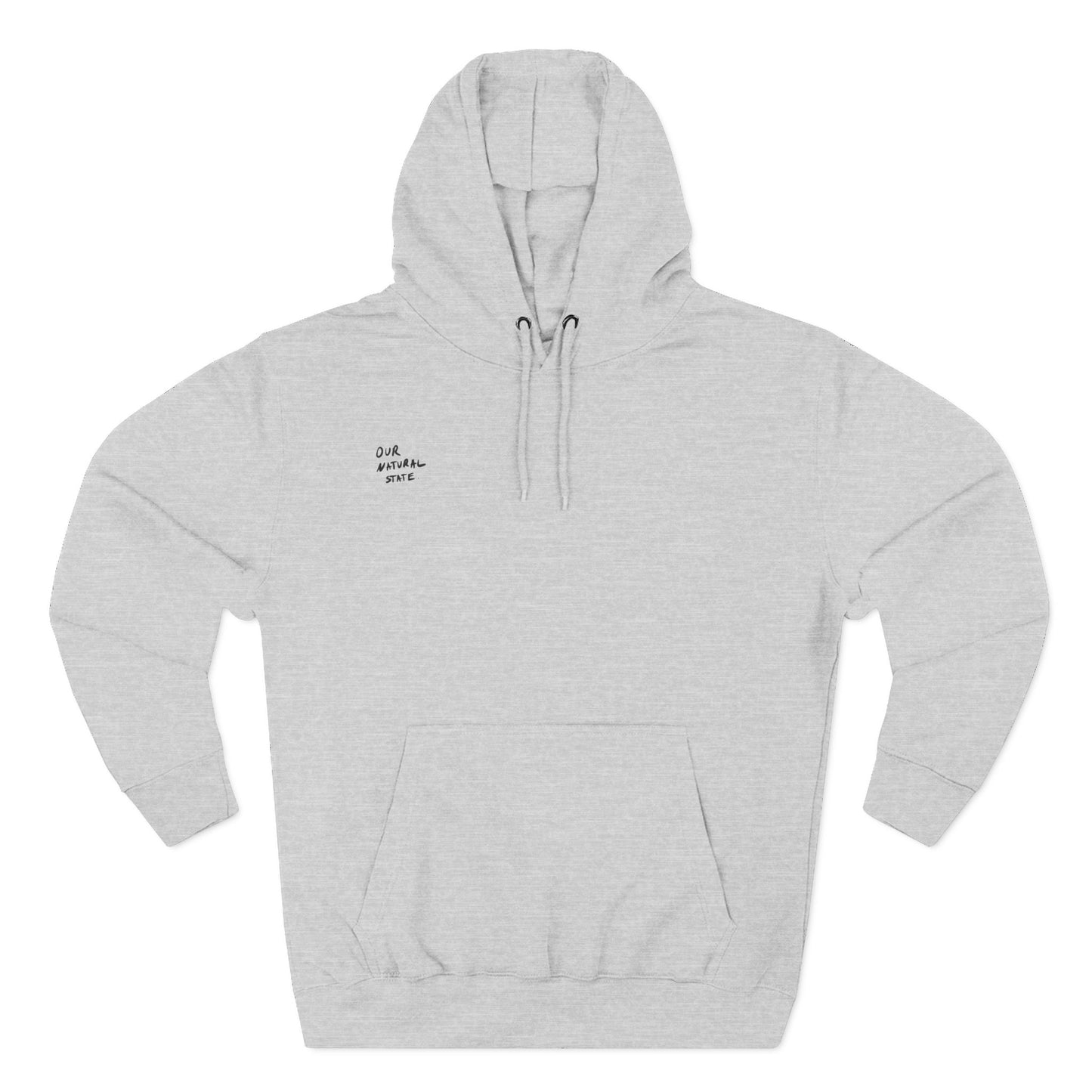 Just be you - Three-Panel Fleece Hoodie from OurNaturalState.