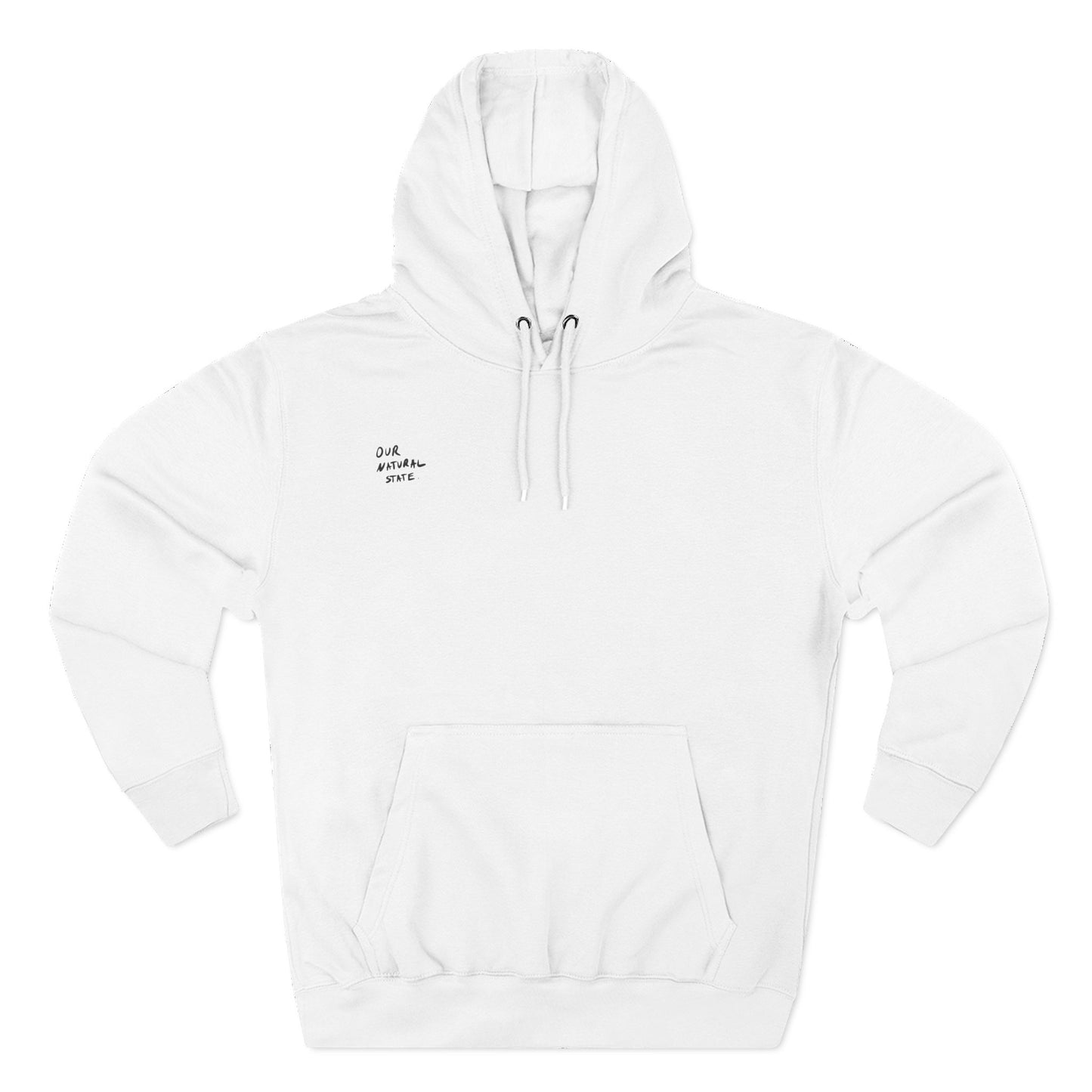 Just be you - Three-Panel Fleece Hoodie from OurNaturalState.