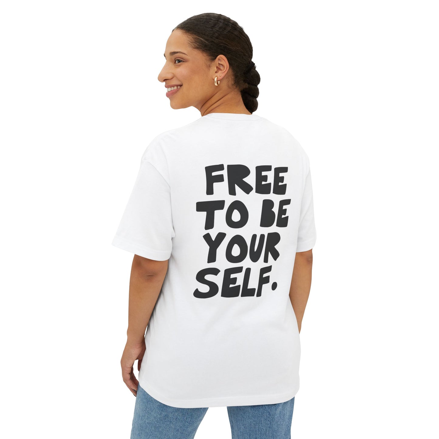 Free to be yourself- Unisex Inspirational T-Shirt, Empowering Message for Self-Expression, Casual Wear, Positive Vibes, Everyday Comfort from OurNaturalState.