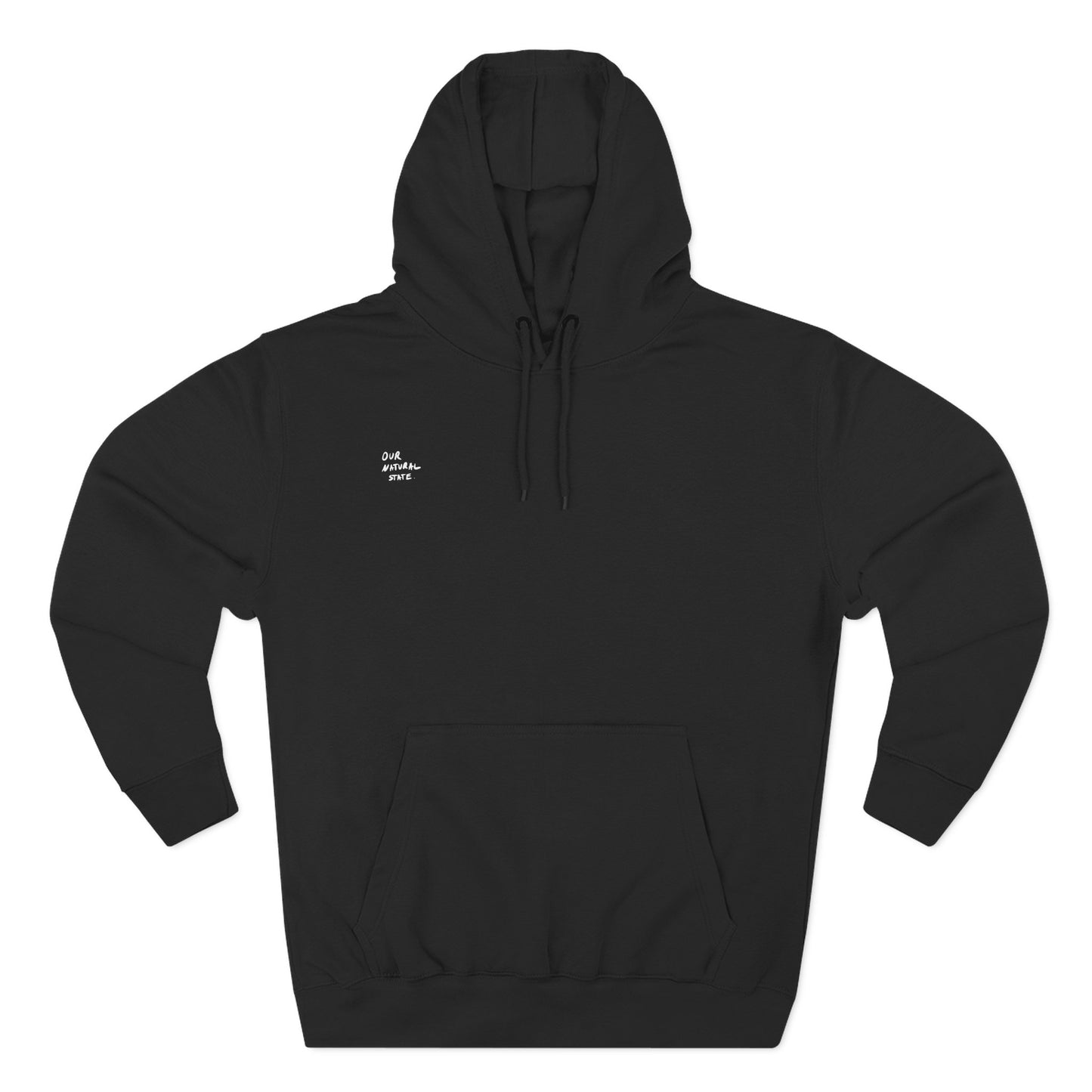 Free to be who you are. - Cozy Fleece Hoodie for Playful Spirits, Perfect for Relaxing, Casual Wear from OurNaturalState