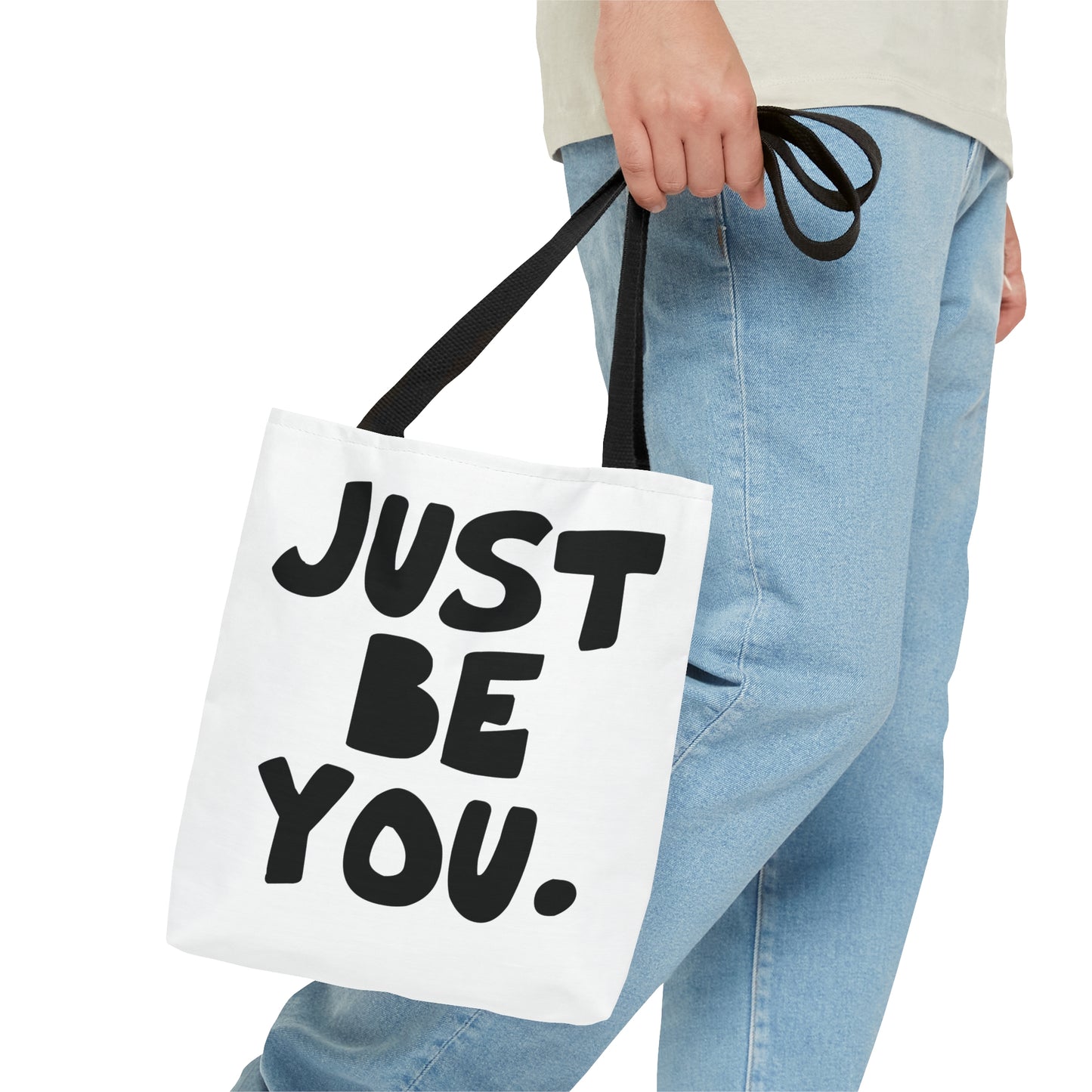Just be you. - Tote Bag (AOP) from OurNaturalStateOfBeing