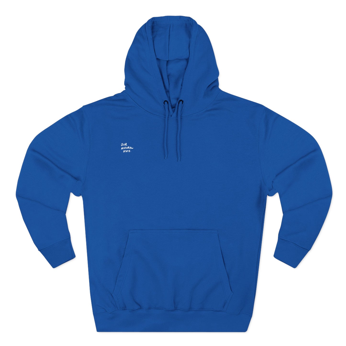 Free to be who you are. - Cozy Fleece Hoodie for Playful Spirits, Perfect for Relaxing, Casual Wear from OurNaturalState