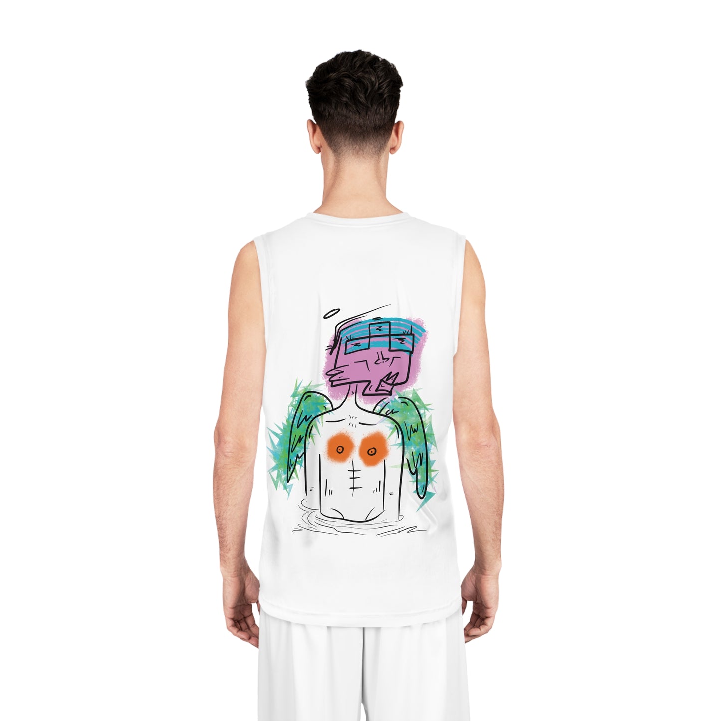 Kungfu chicken - Vibrant Basketball Jersey - Artistic Sport Tank, Gym Wear, Team Spirit from OurNaturalState.