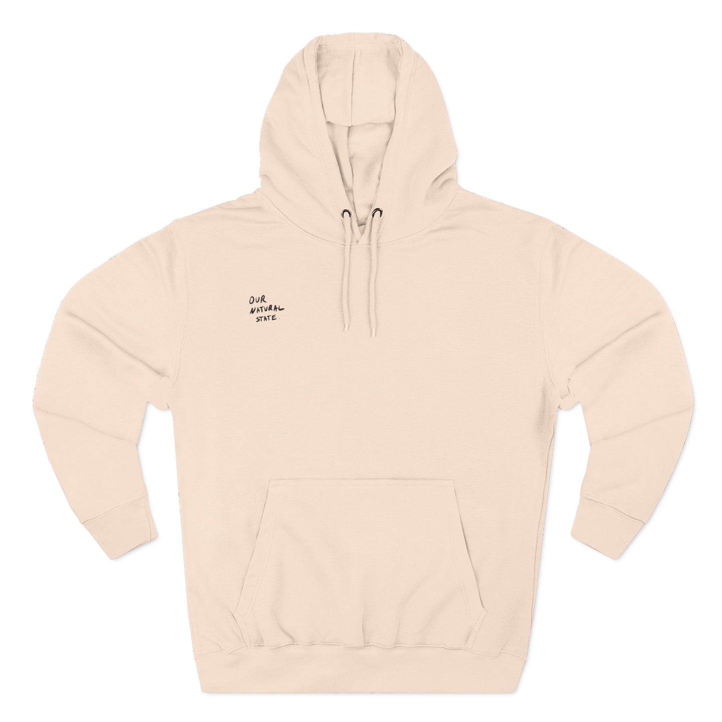 Free to be who you are. - Cozy Fleece Hoodie for Playful Spirits, Perfect for Relaxing, Casual Wear from OurNaturalState