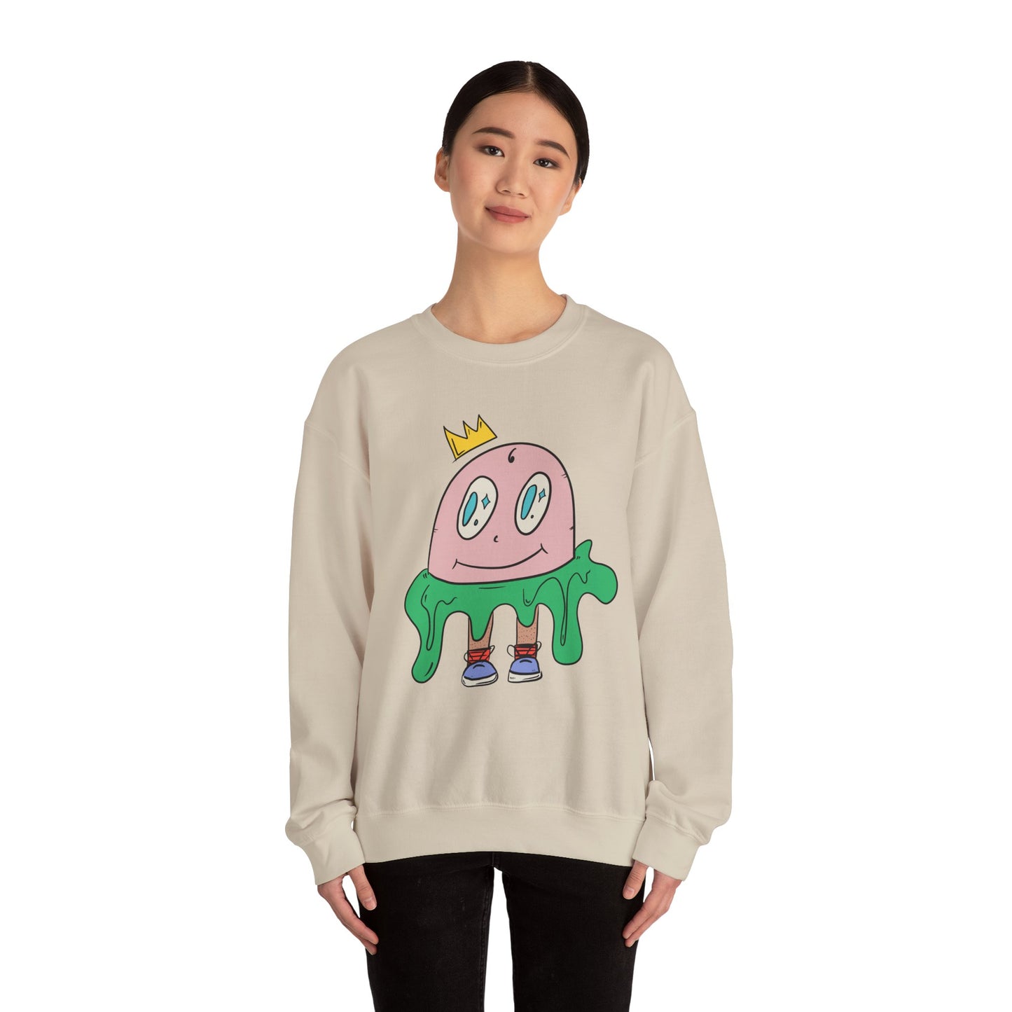 Slimer, Unisex Heavy Blend™ Crewneck Sweatshirt from OurNaturalState