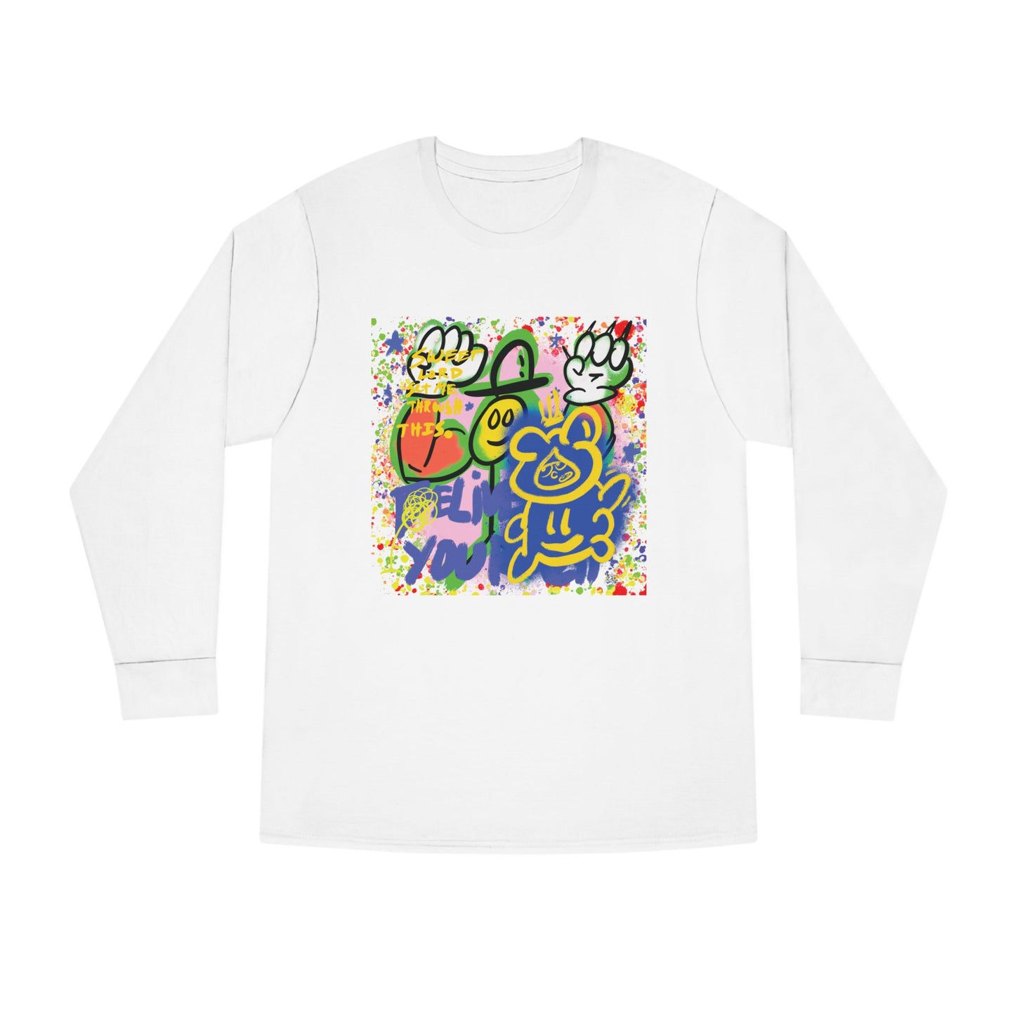 Bear - Long Sleeve Tee,  Streetwear Graphic Crewneck from OurNaturalState.