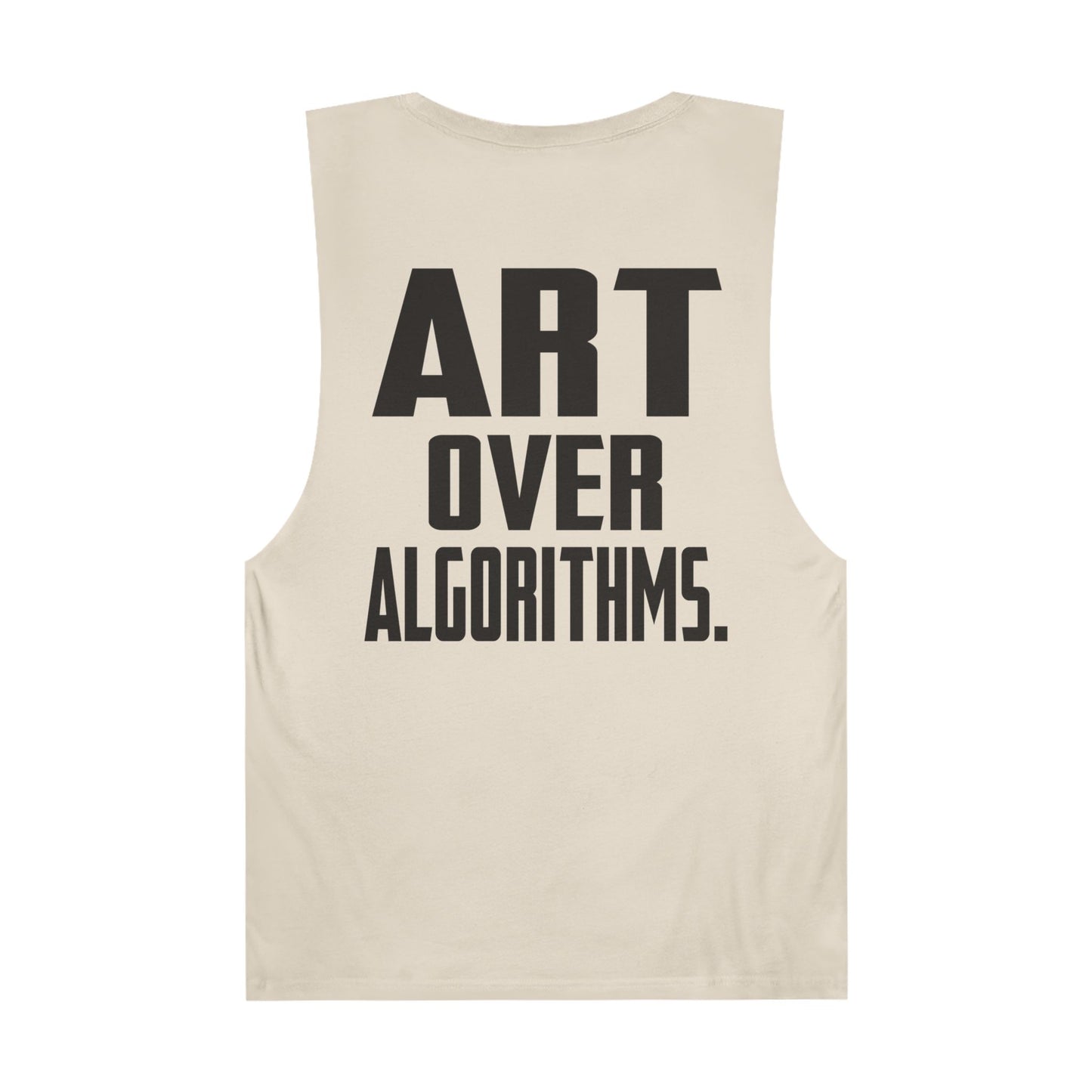 Art over algorithms - Unisex Barnard Tank by OurNaturalState.