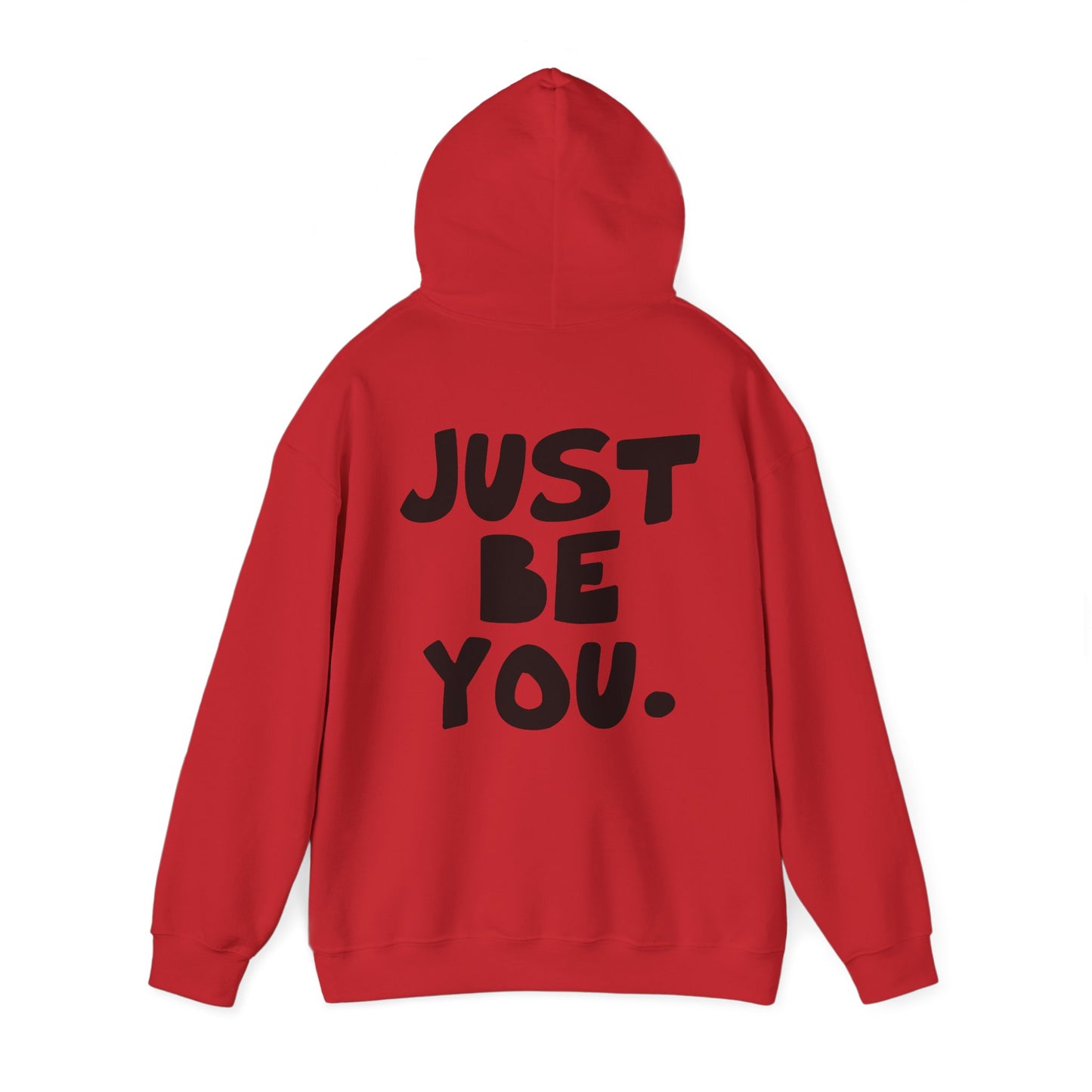 Just be you, Three-Panel Fleece Hoodie