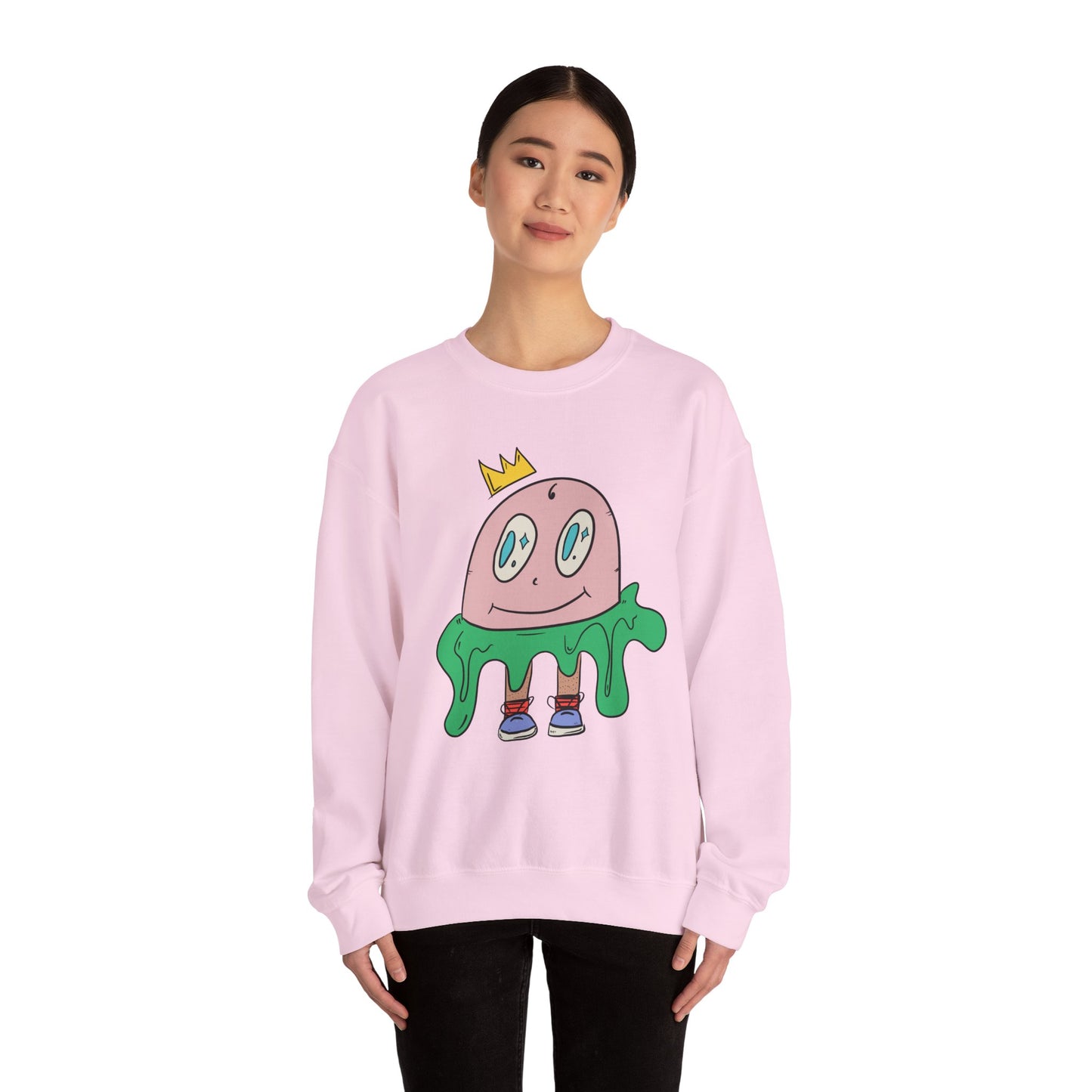 Slimer, Unisex Heavy Blend™ Crewneck Sweatshirt from OurNaturalState