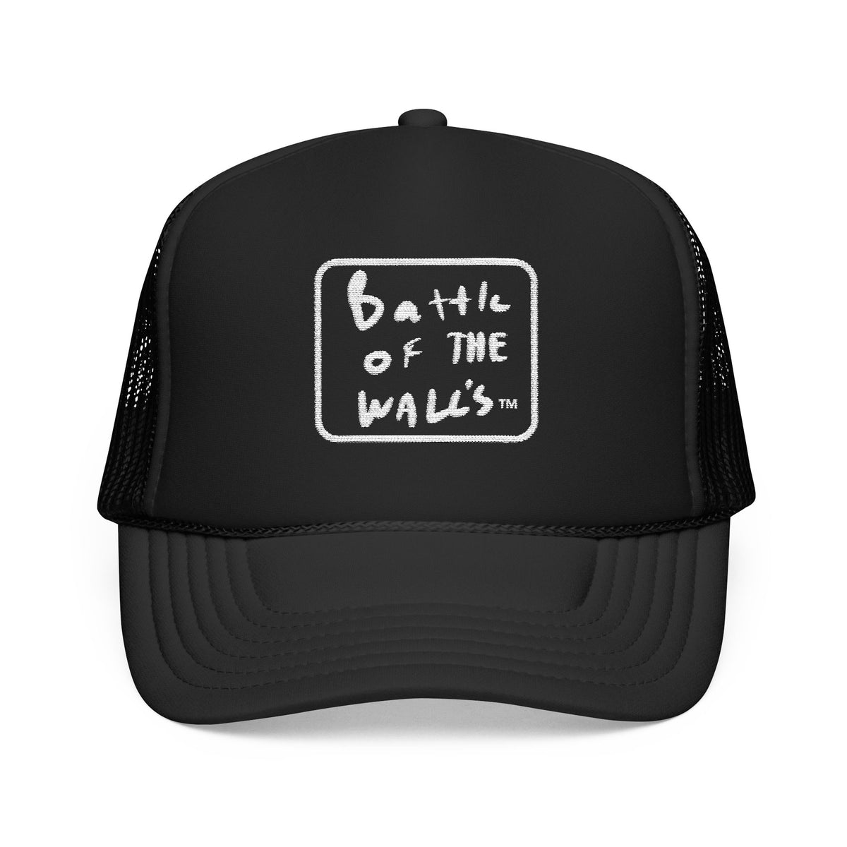 Battle of the walls - Embroidered Trucker Hat Unisex from OurNaturalState.
