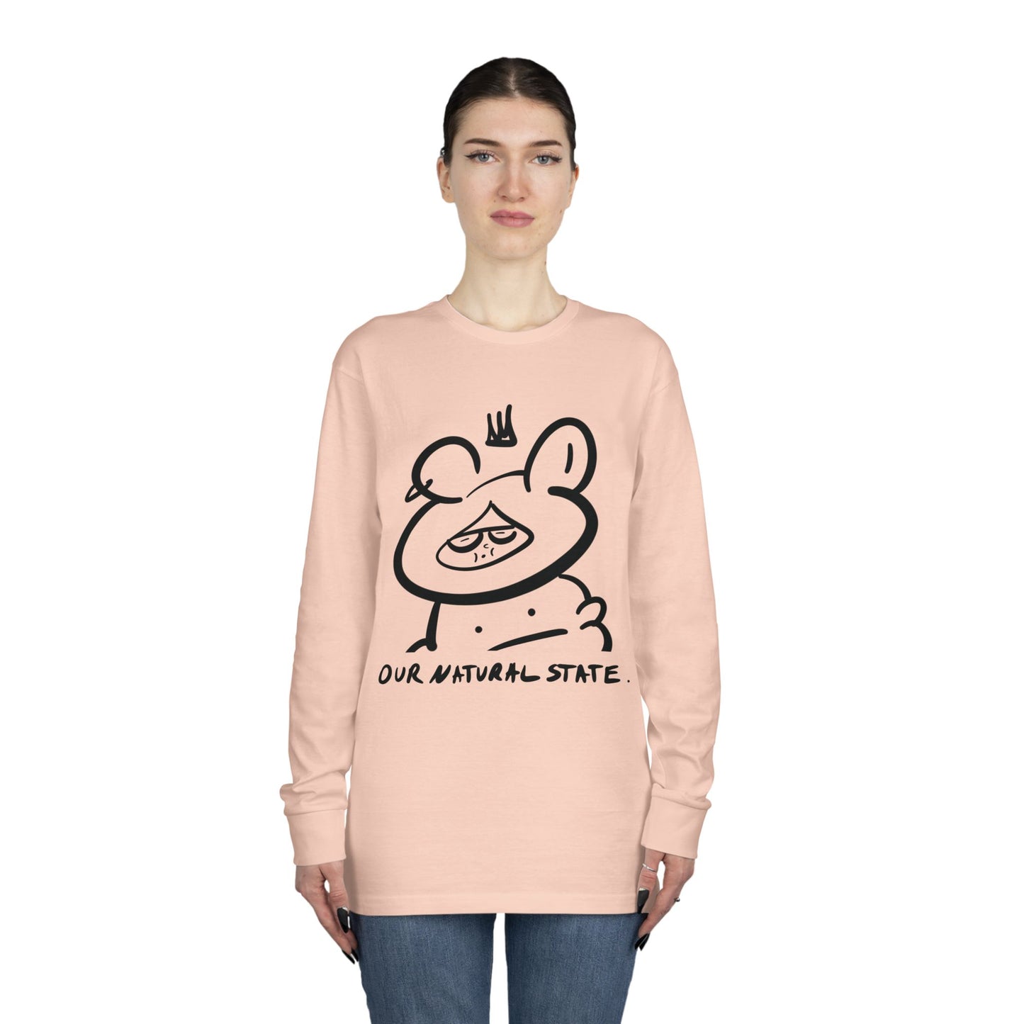 States. - Long Sleeve Tee,  Streetwear Graphic Crewneck from OurNaturalState.