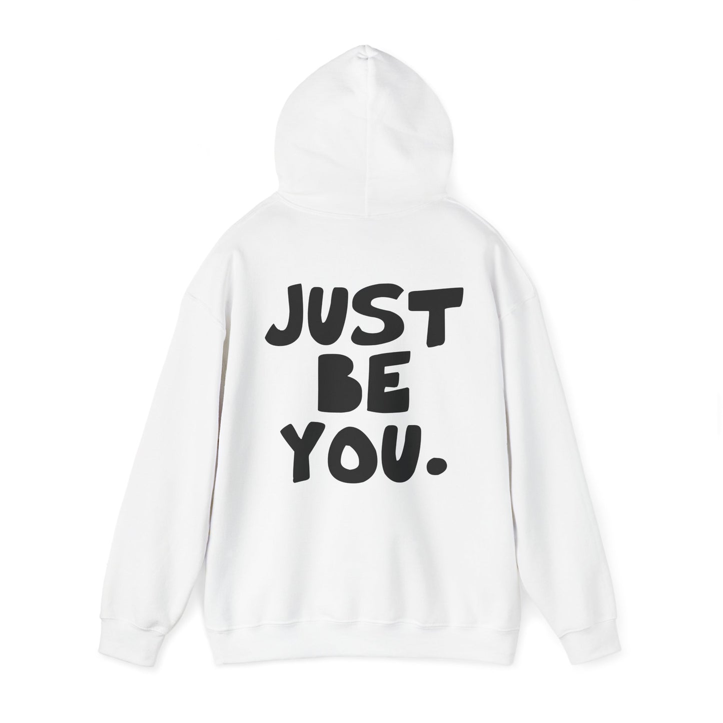 Just be you, Three-Panel Fleece Hoodie