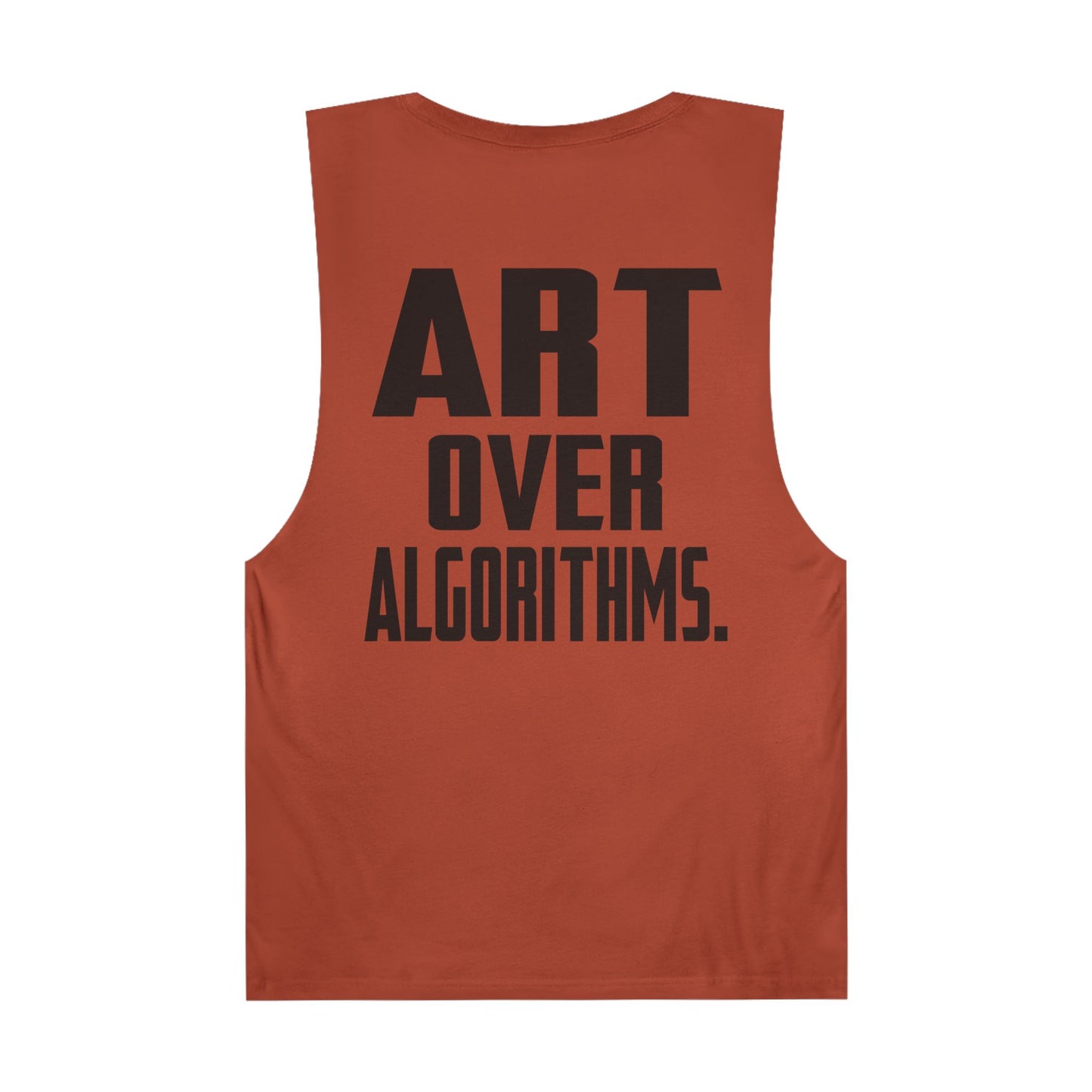 Art over algorithms - Unisex Barnard Tank by OurNaturalState.