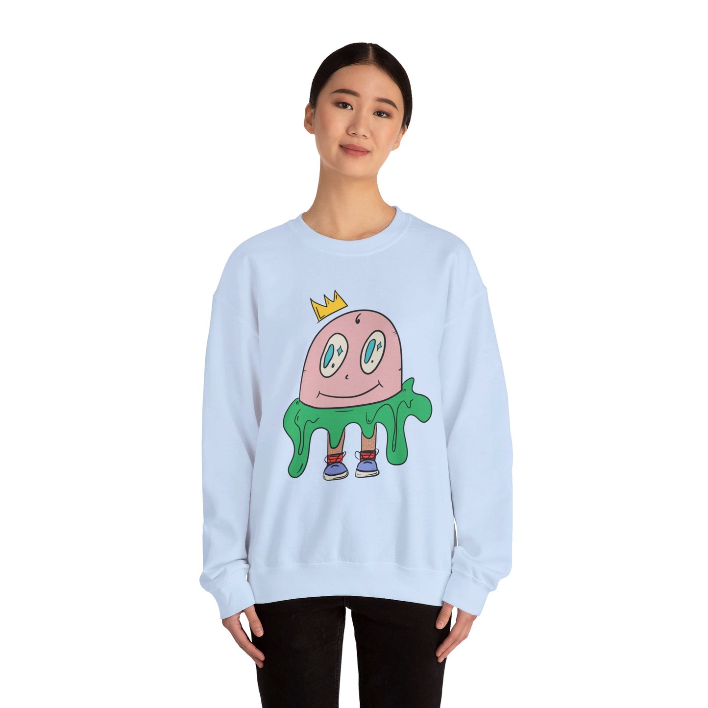 Cute egg - Unisex Heavy Blend™ Crewneck Sweatshirt from OurNaturalState