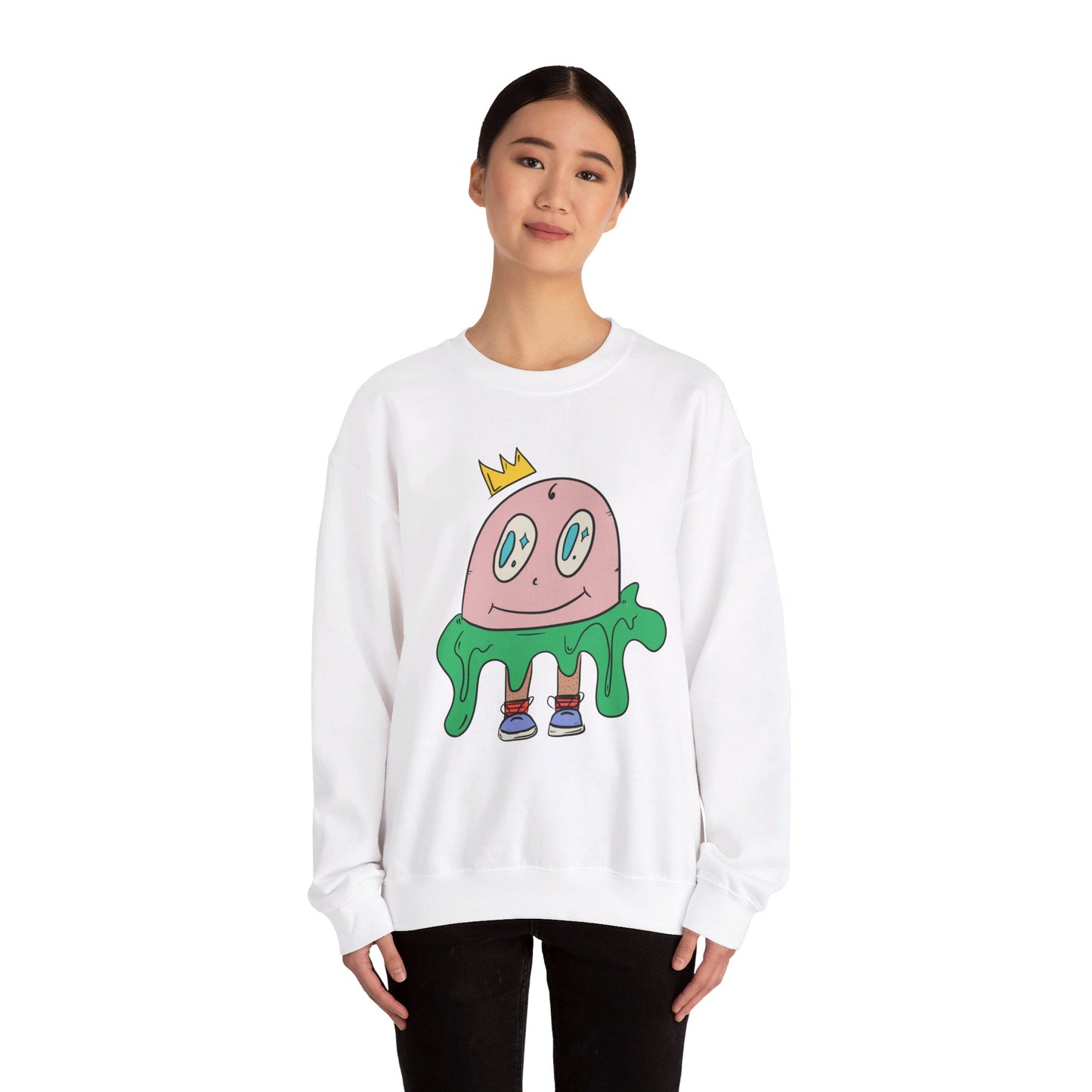 Cute egg - Unisex Heavy Blend™ Crewneck Sweatshirt from OurNaturalState