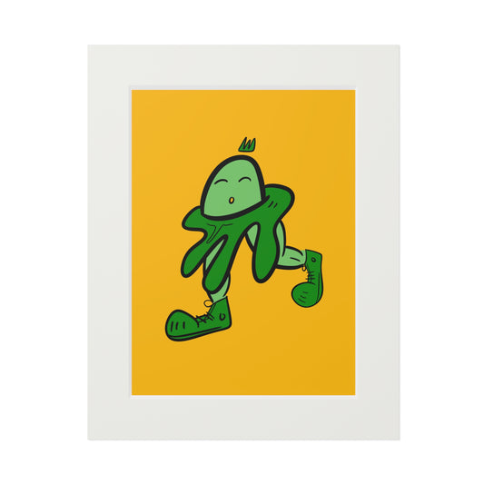 Smooth egg - digital copy print with frame from OurNaturalState.