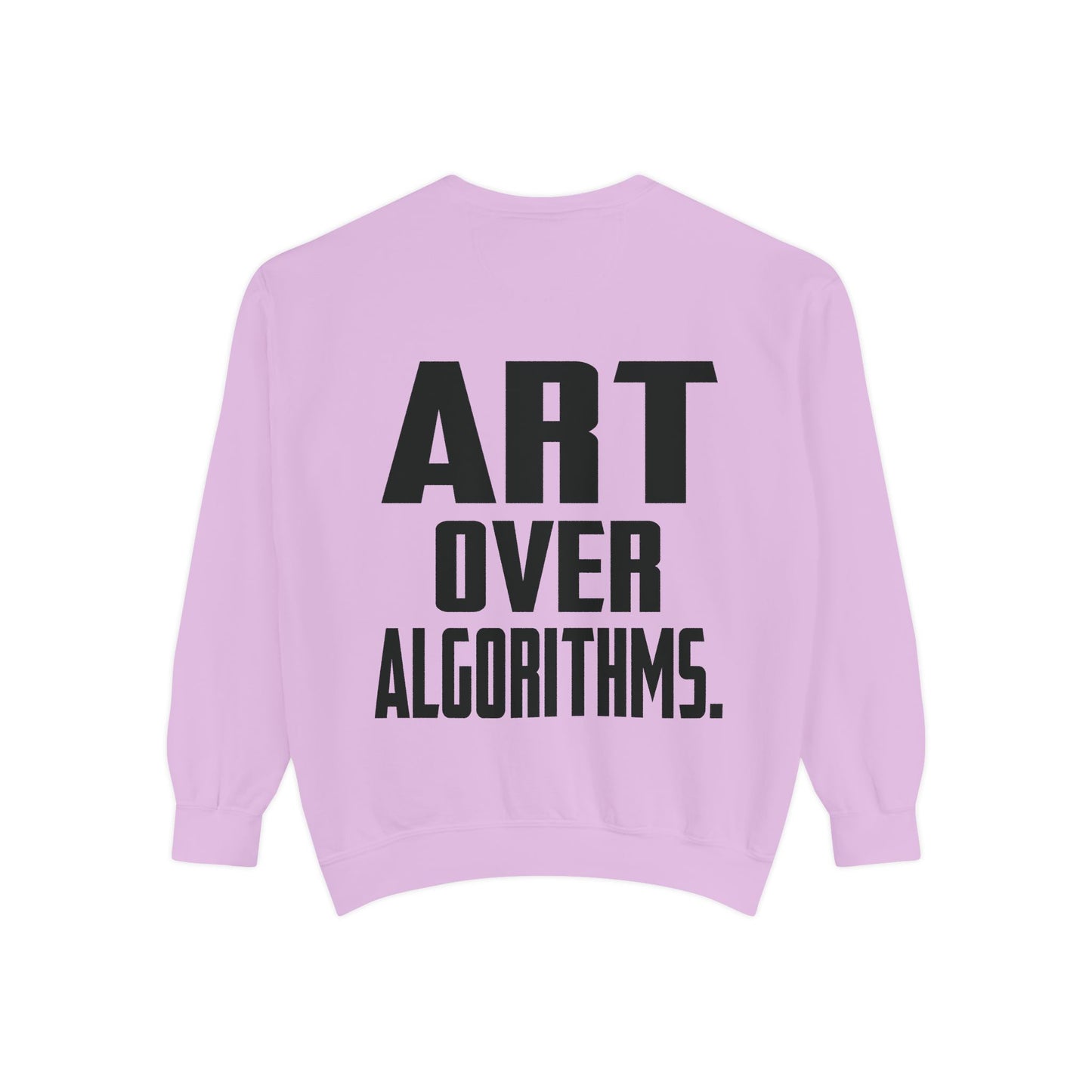 Art Over Algorithms — Graphic Statement Crewneck sweatshirt from OurNaturalState.