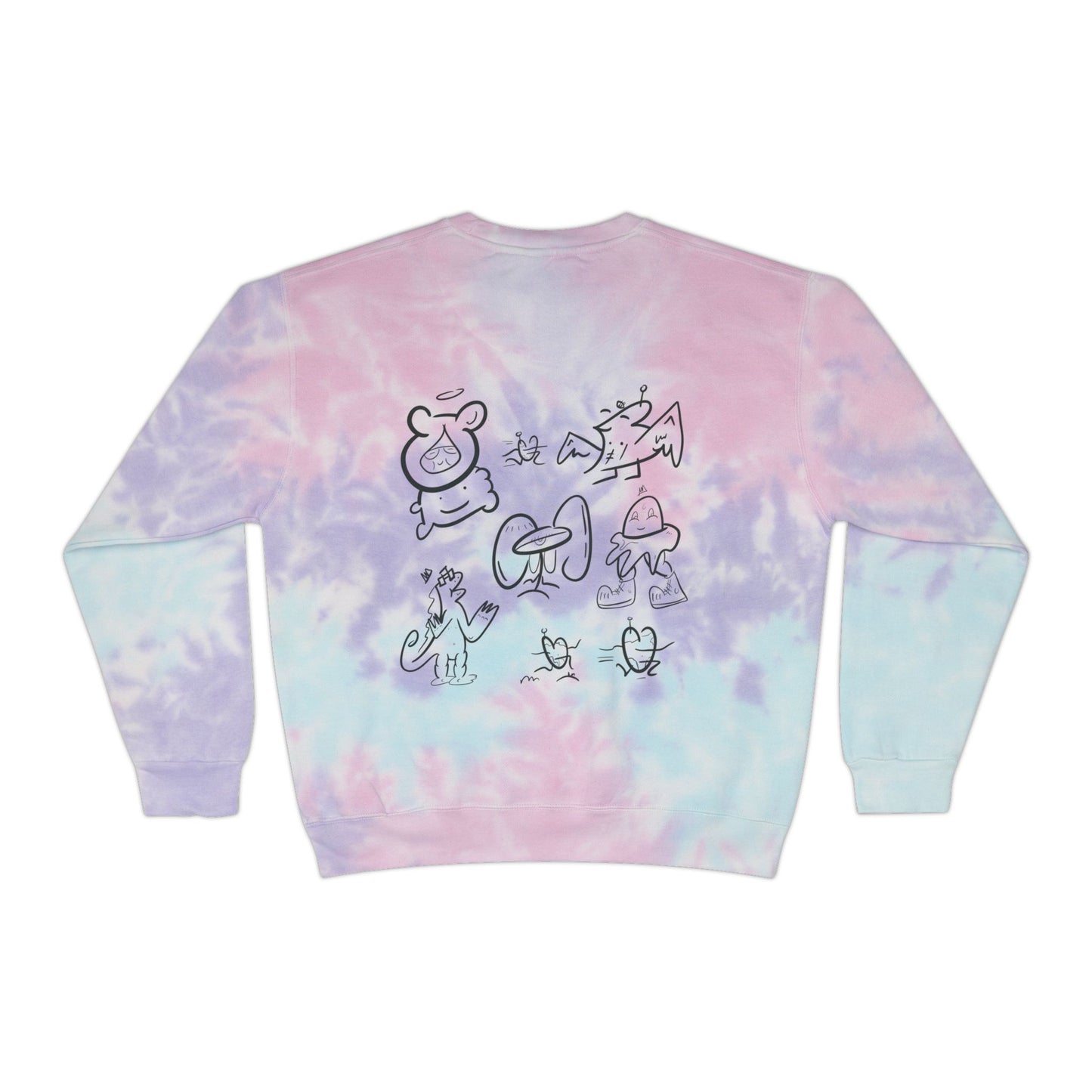 Fans only, Unisex Tie-Dye Sweatshirt from OurNaturalState