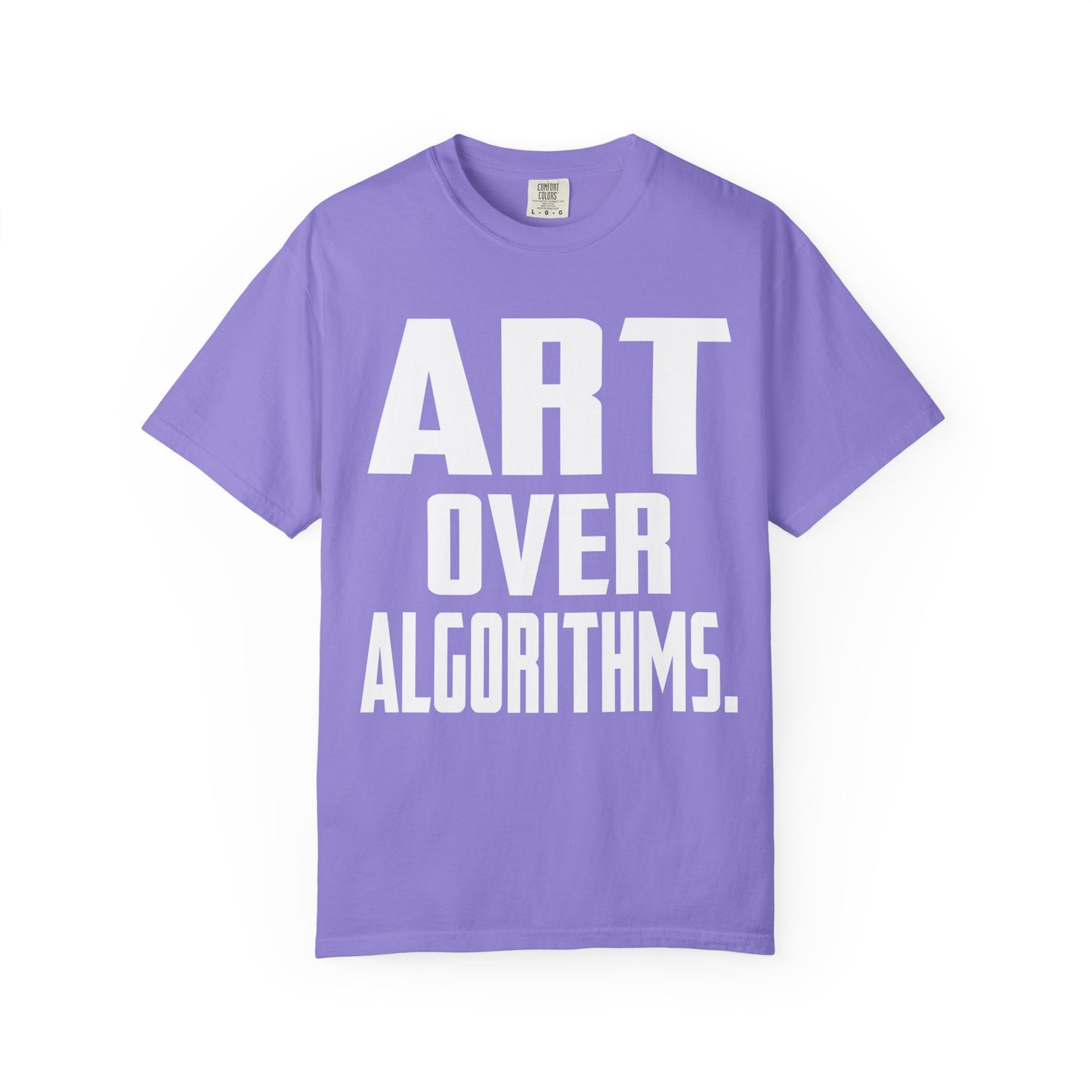 Art over algorithms - T-shirt Short-Sleeve from OurNaturalState.