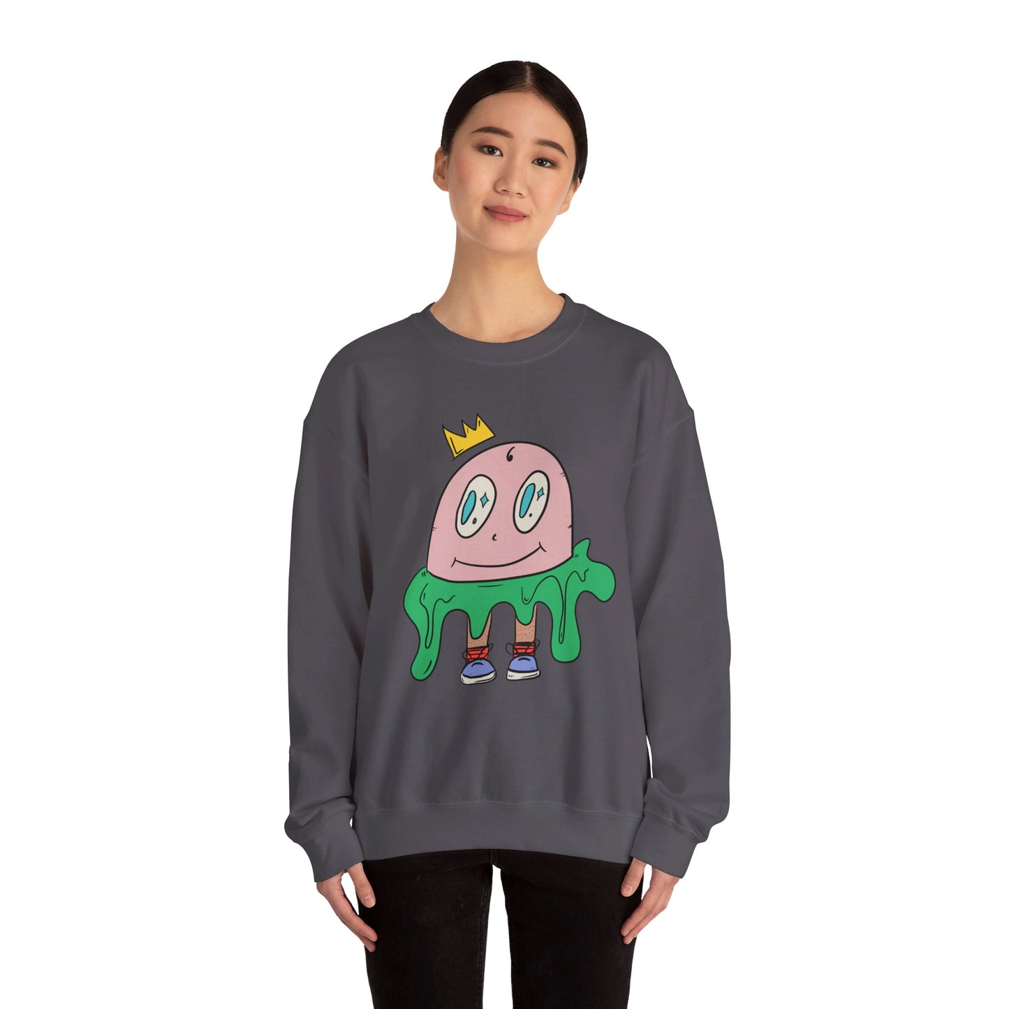 Cute egg - Unisex Heavy Blend™ Crewneck Sweatshirt from OurNaturalState