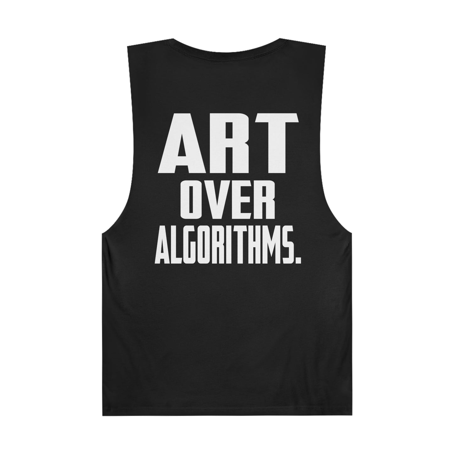 Art over algorithms - Unisex Barnard Tank by OurNaturalState.