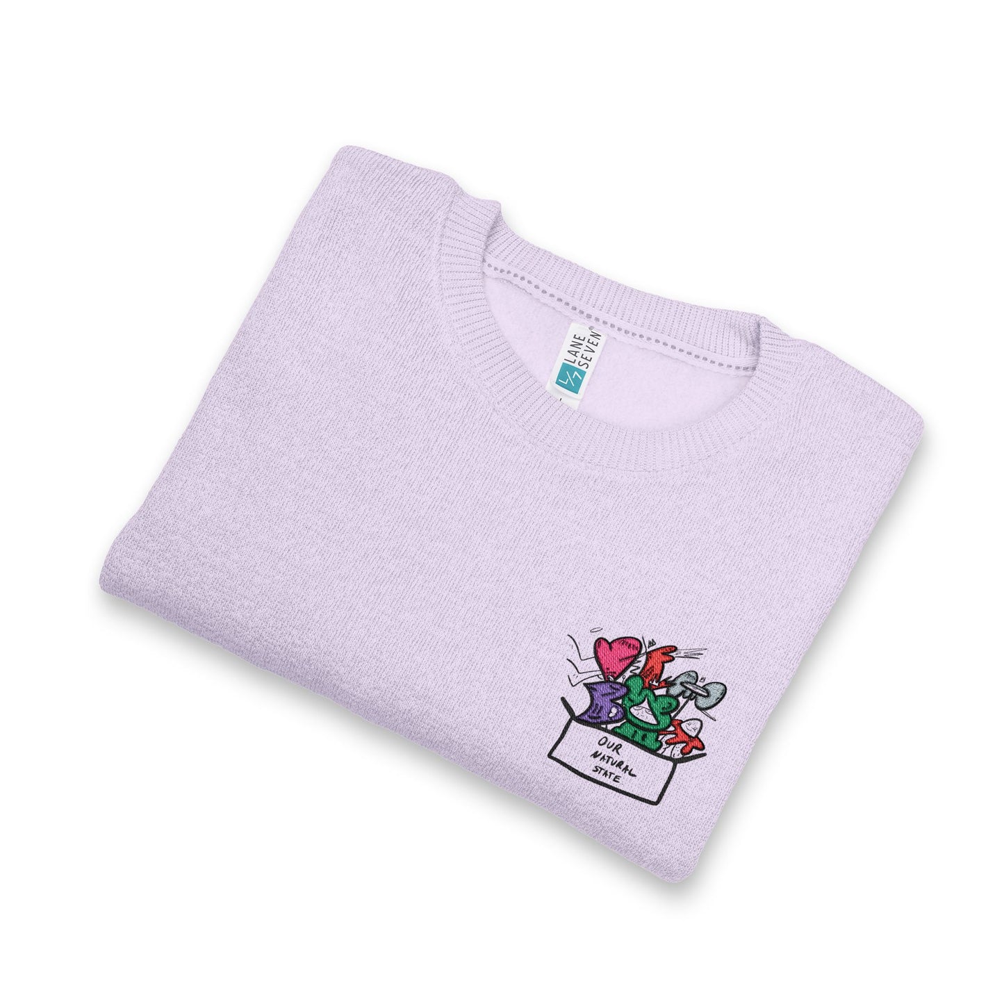 Don’t let them put you in a box - Cozy Embroidered Nantucket Sweatshirt, Casual Unisex Crewneck, Autumn Apparel from OurNaturalState.
