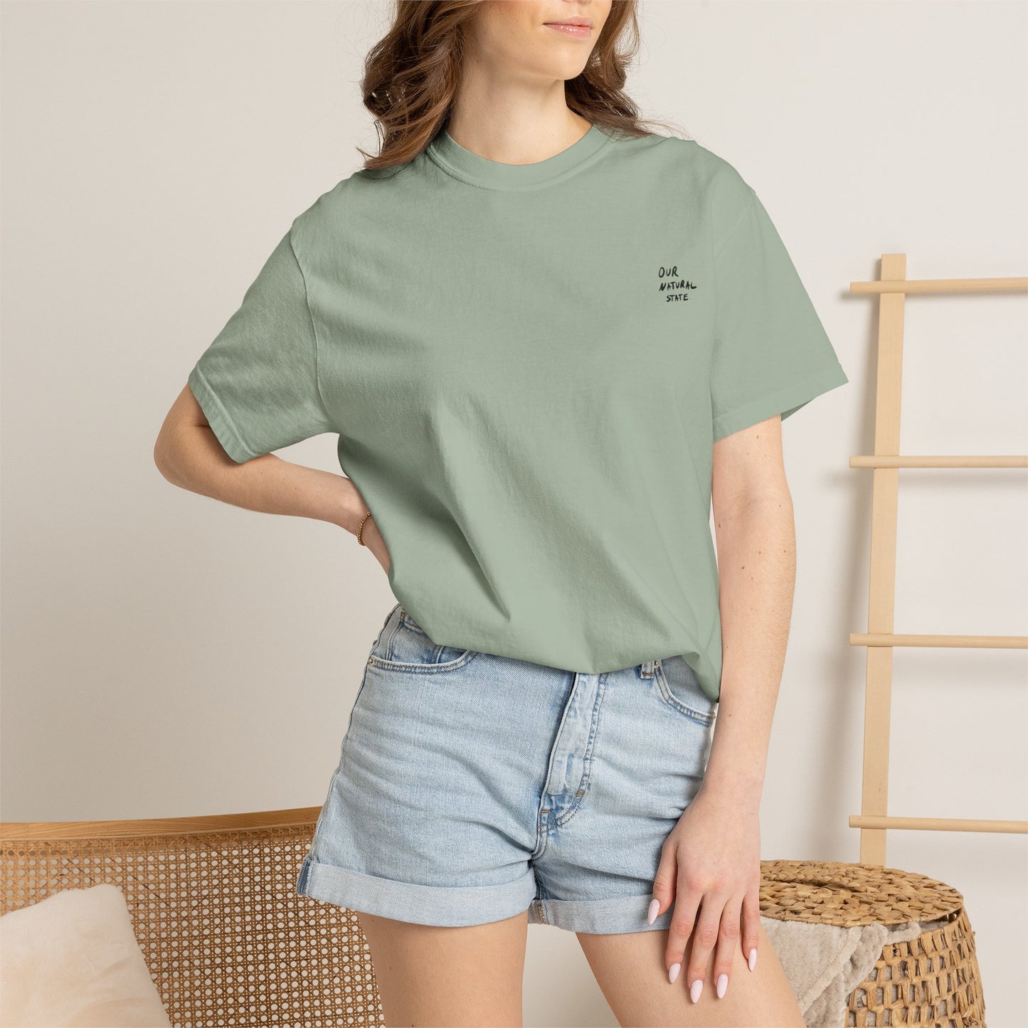 Wake Them Up With Art — Minimal Graphic Tee from OurNaturalState