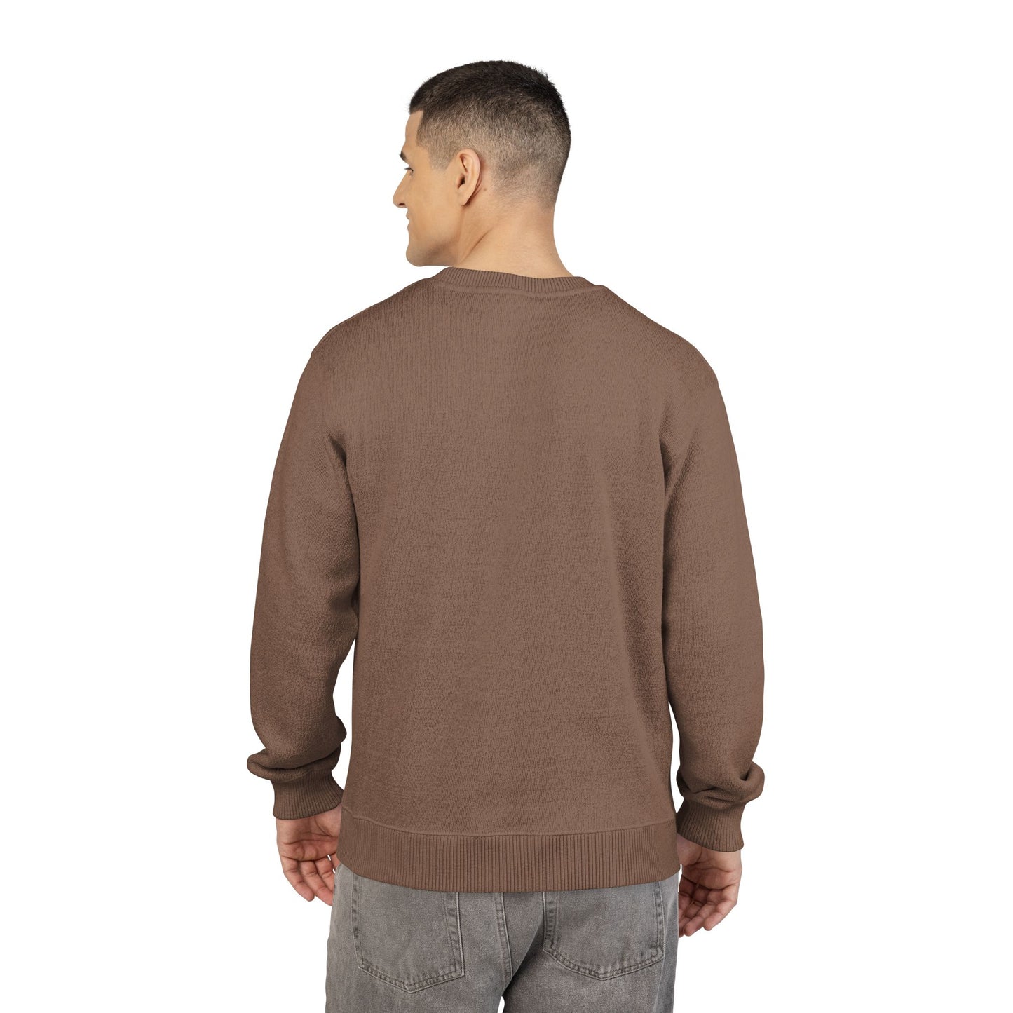 Thankful for a friend. - Cozy Embroidered Nantucket Sweatshirt, Unisex Crewneck from OurNaturalState.