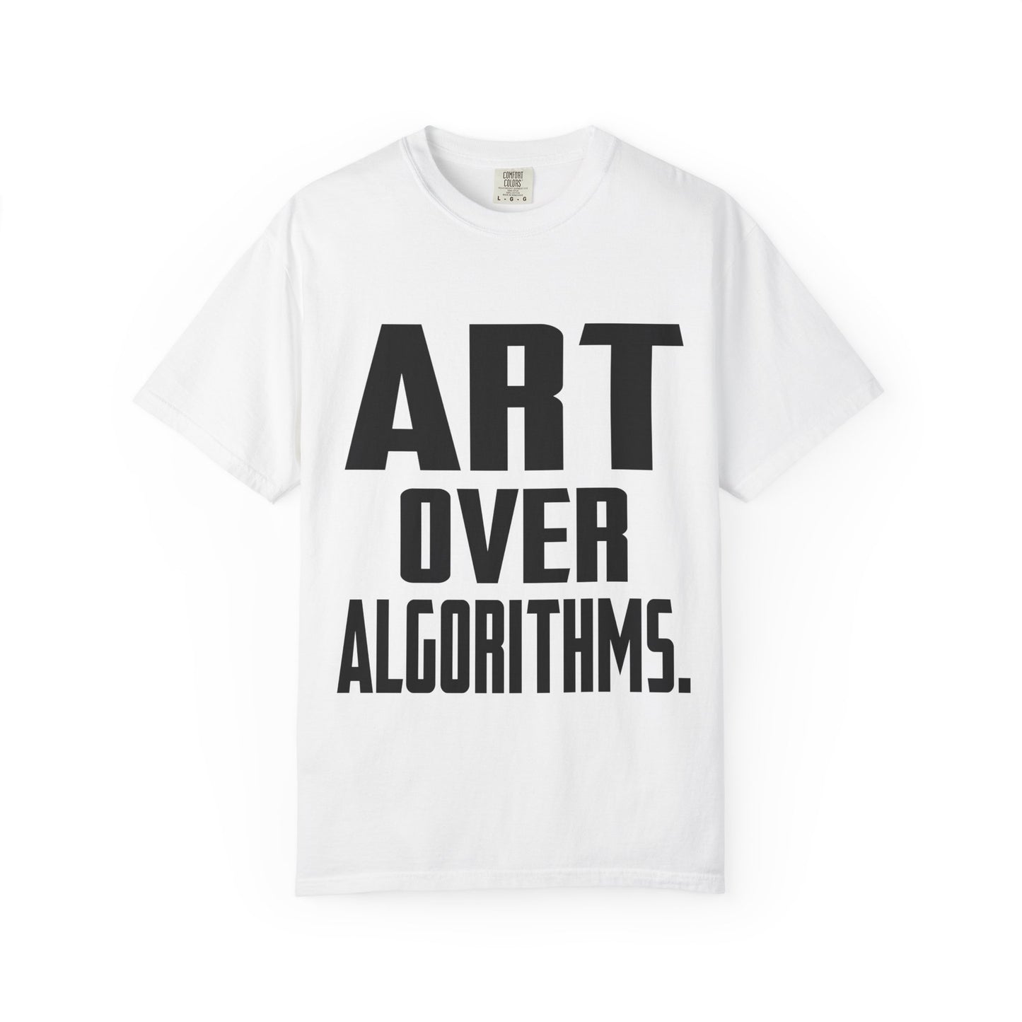 Art over algorithms - T-shirt Short-Sleeve from OurNaturalState.