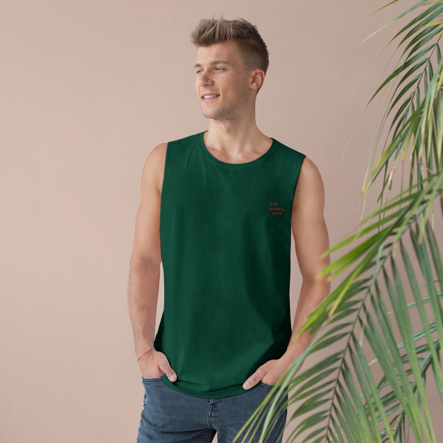 Art over algorithms - Unisex Barnard Tank by OurNaturalState.