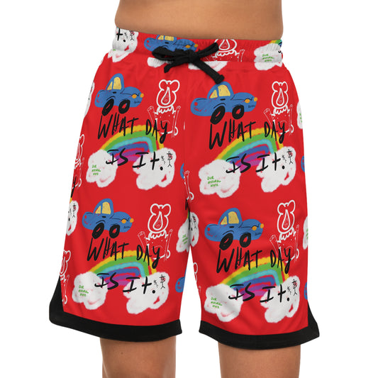 What day is it - Basketball Shorts Casual Wear from OurNaturalState.
