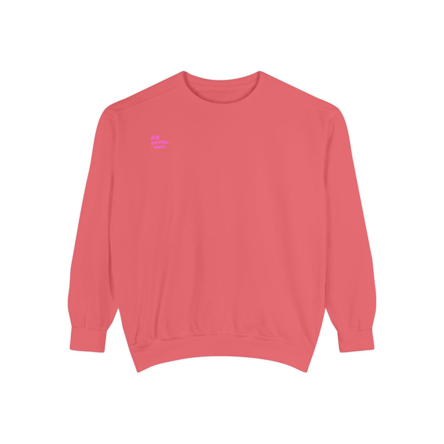 Stop Playing the Same Character All the Time - Neon Script Crewneck sweatshirt from OurNaturalState.