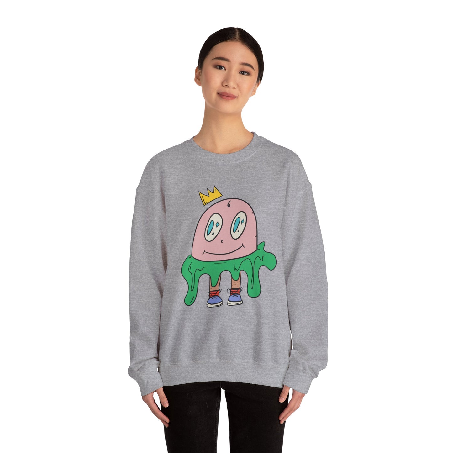 Slimer, Unisex Heavy Blend™ Crewneck Sweatshirt from OurNaturalState