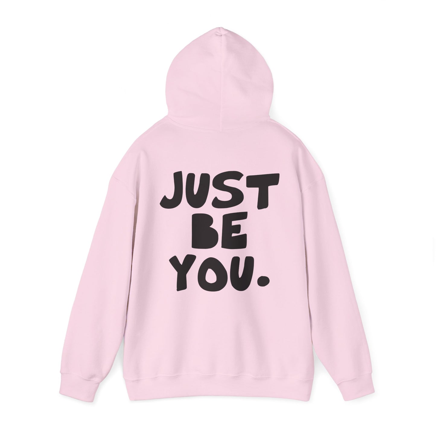 Just be you, Three-Panel Fleece Hoodie