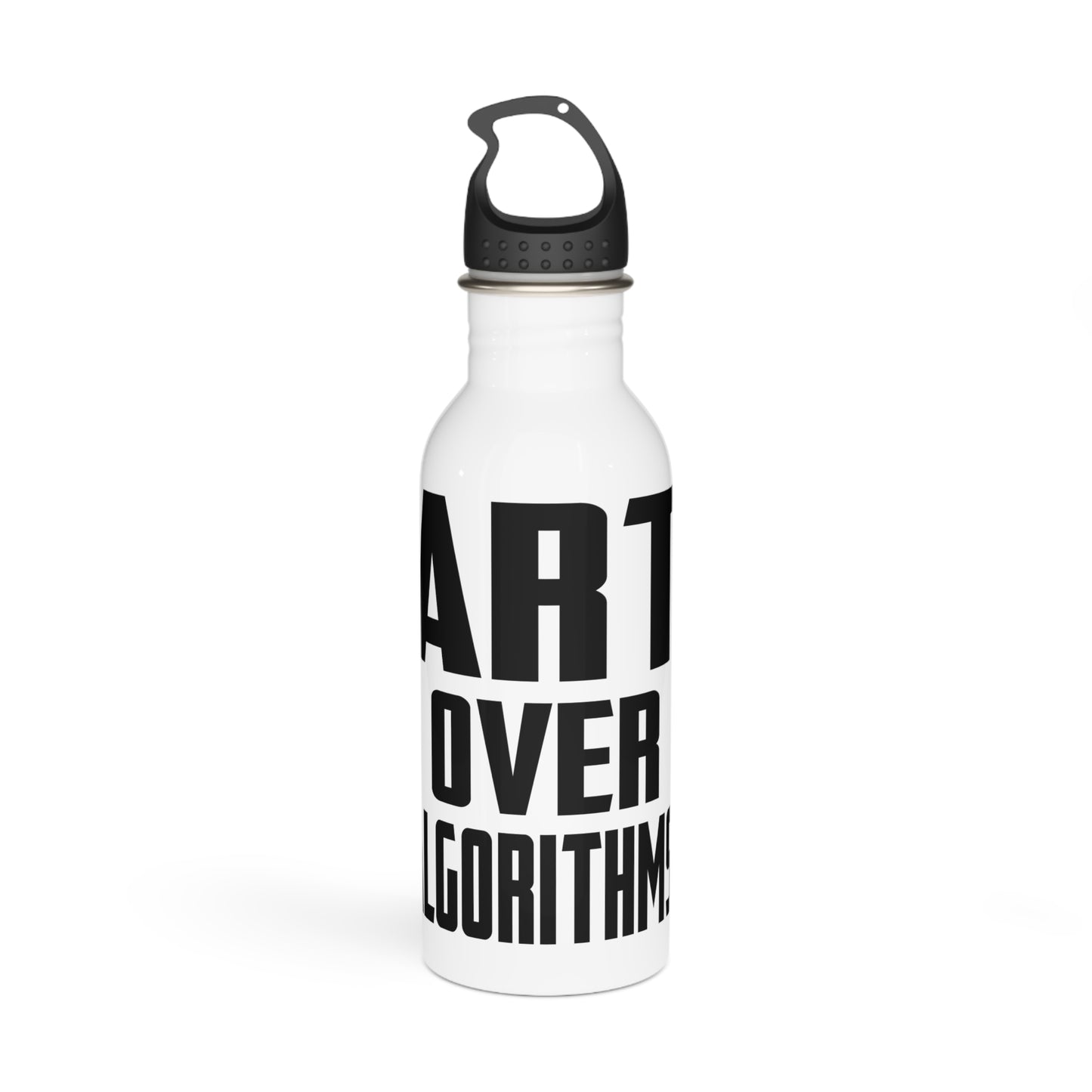 Art over Algorithms - Stainless Steel Water Bottle from OurNaturalState.