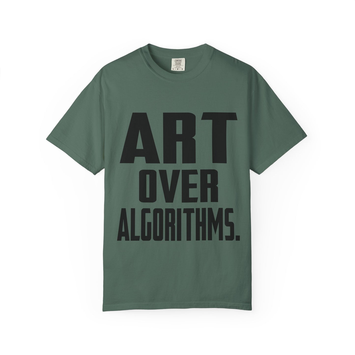 Art over algorithms - T-shirt Short-Sleeve from OurNaturalState.